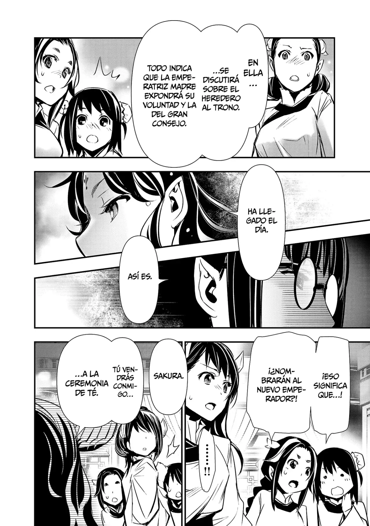 Shinju no Nectar Capitulo 85: la cuestión de los sucesores página 19