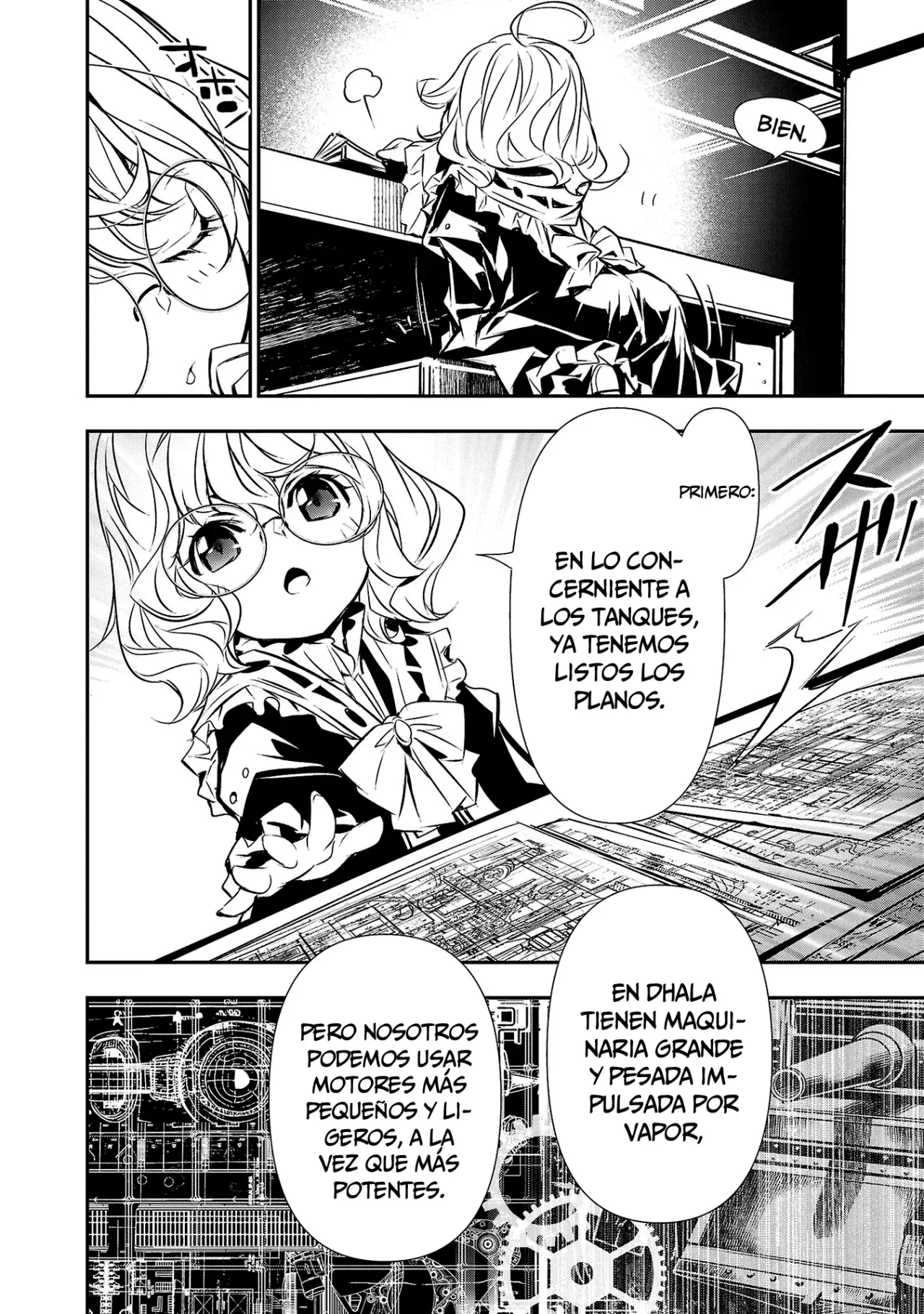 Shinju no Nectar Capitulo 89: garandoa, la nación de la tecnología página 11