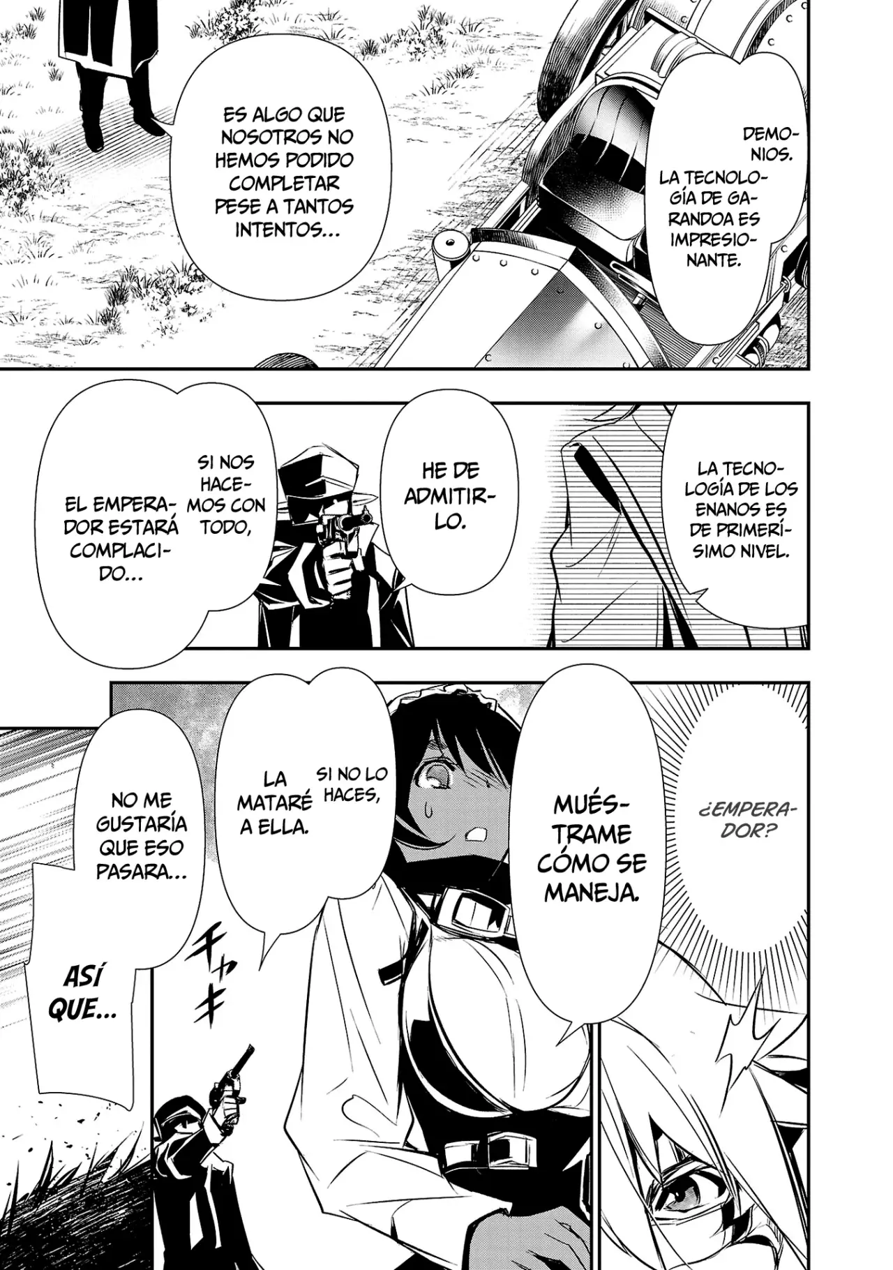 Shinju no Nectar Capitulo 89: garandoa, la nación de la tecnología página 24