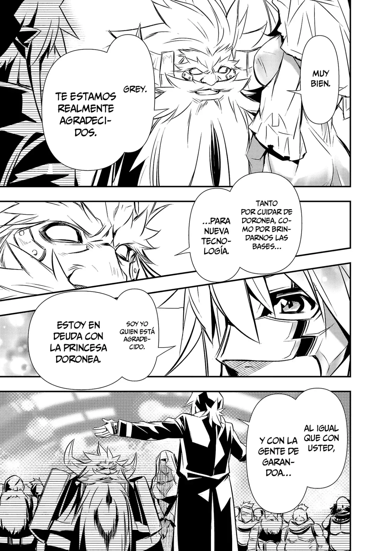 Shinju no Nectar Capitulo 89: garandoa, la nación de la tecnología página 4