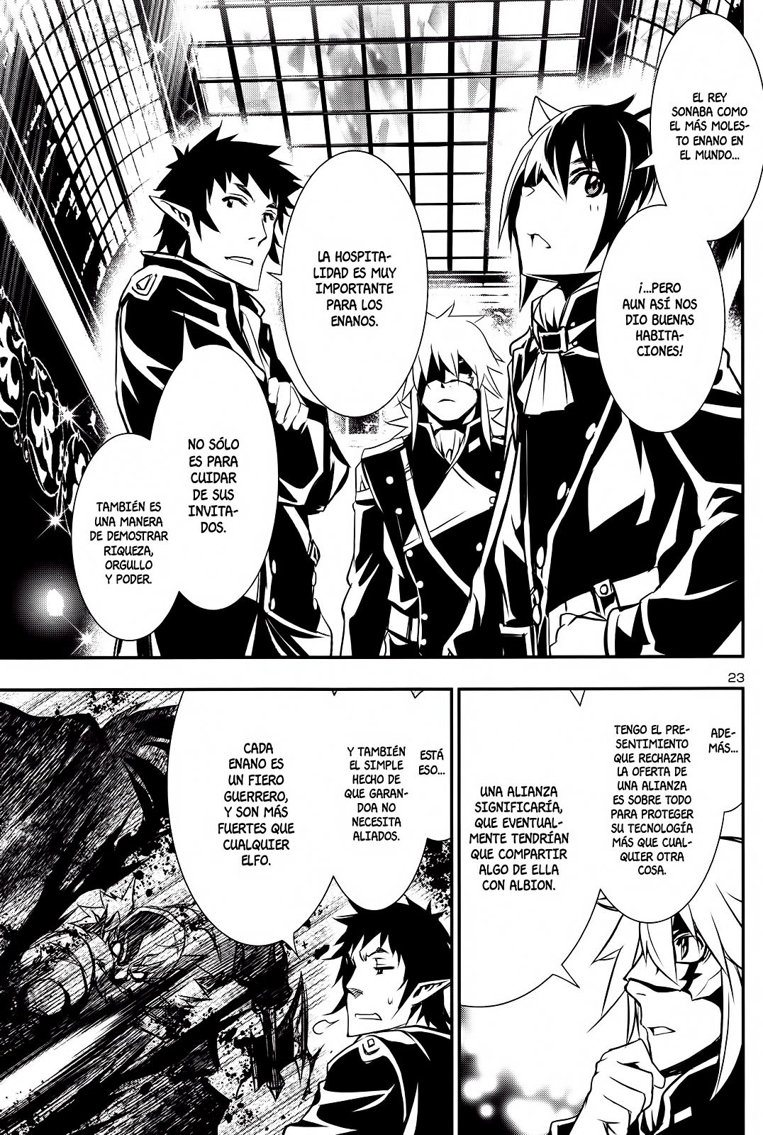 Shinju no Nectar Capitulo 9: La princesa del reino enano página 23