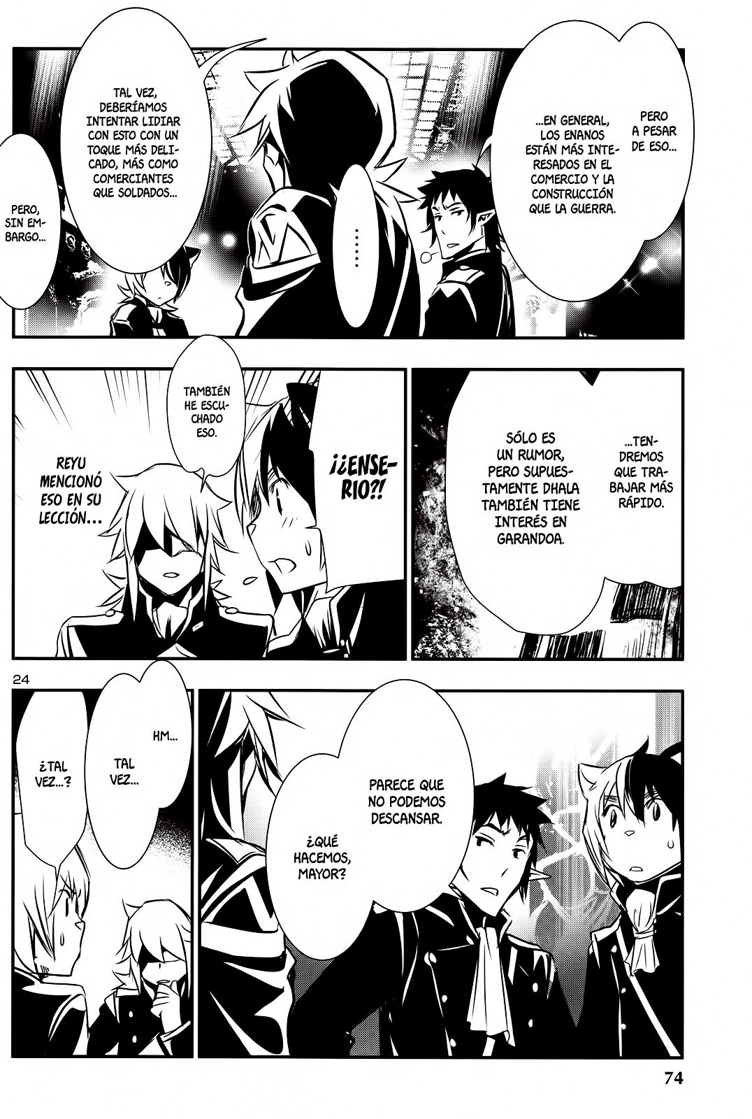 Shinju no Nectar Capitulo 9: La princesa del reino enano página 24