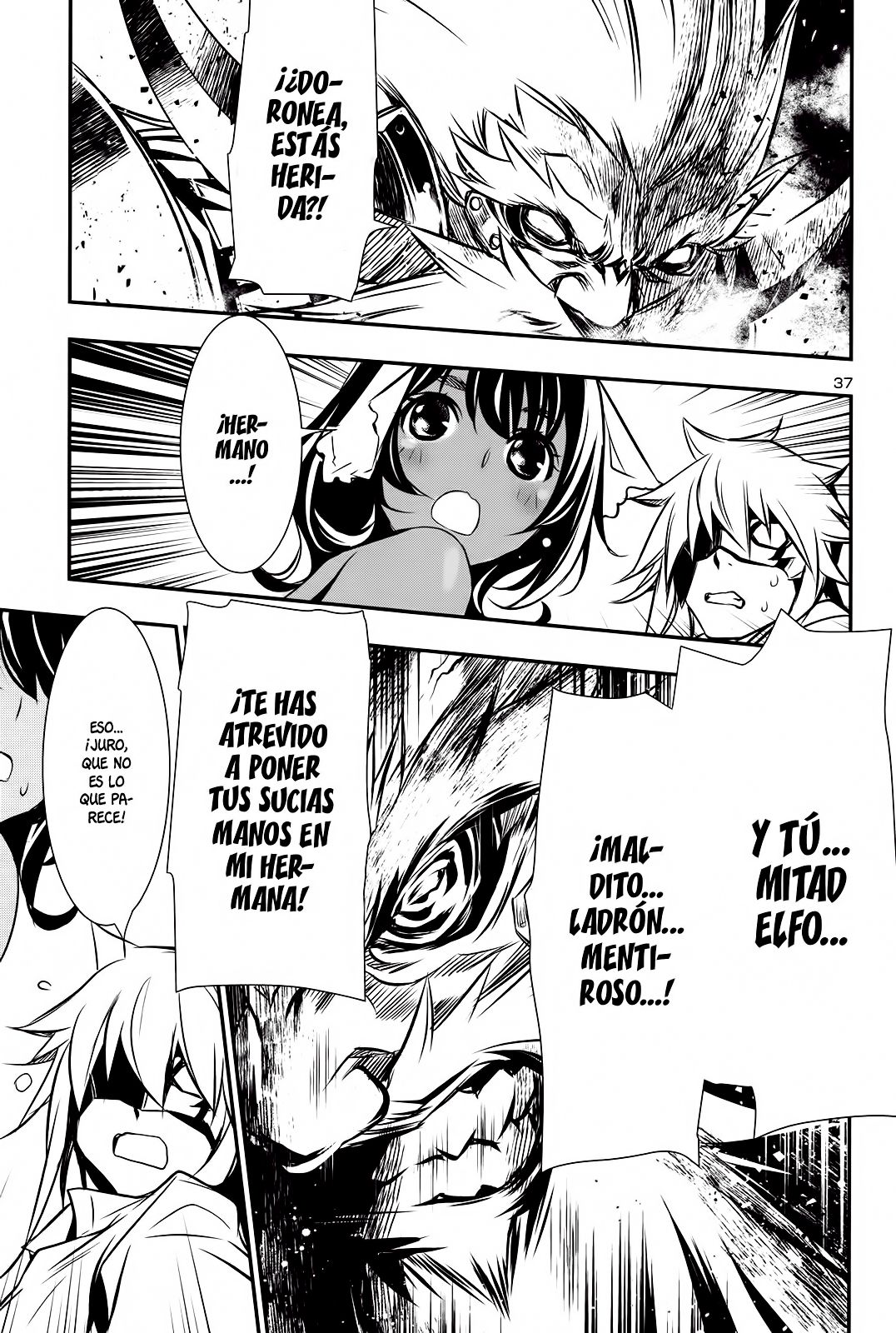 Shinju no Nectar Capitulo 9: La princesa del reino enano página 37
