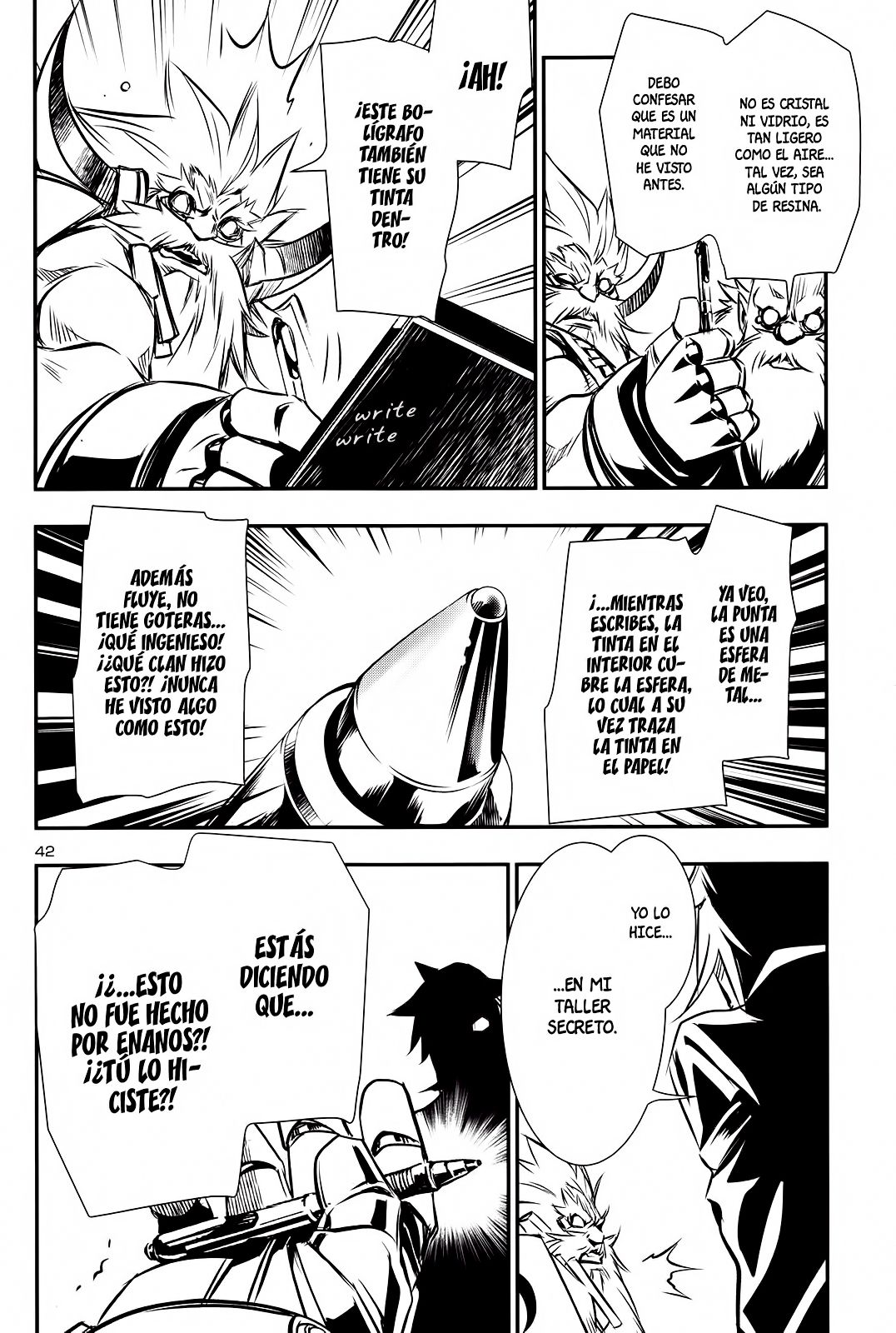 Shinju no Nectar Capitulo 9: La princesa del reino enano página 42