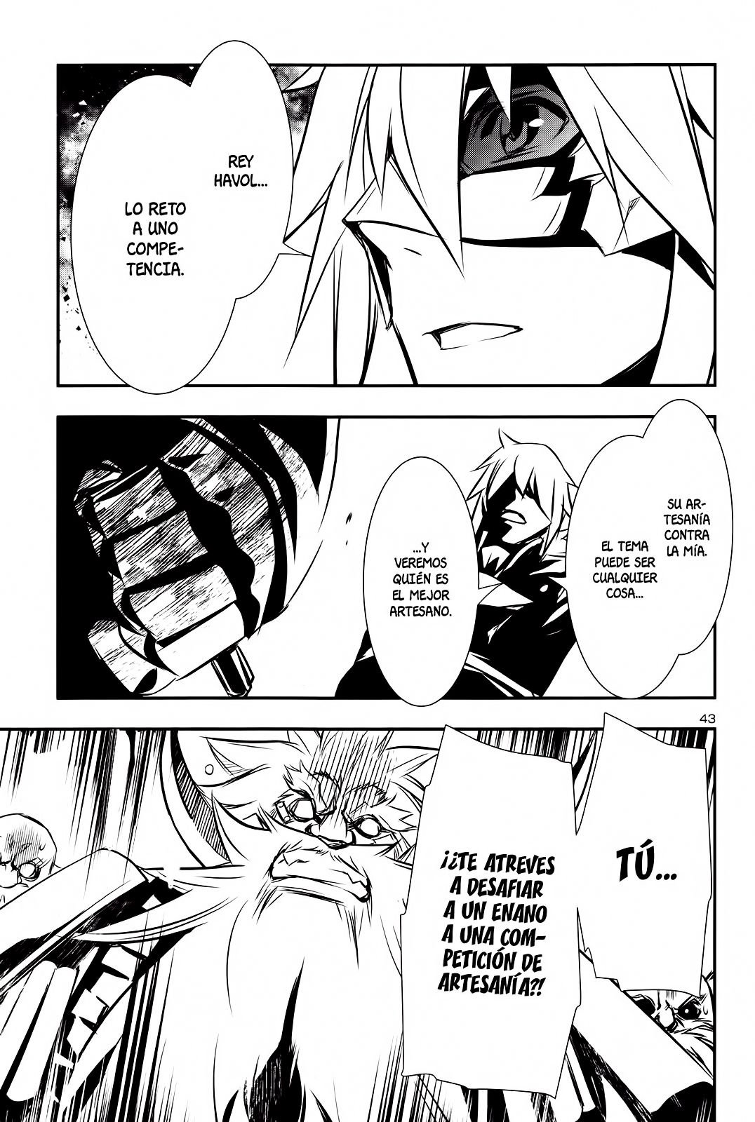 Shinju no Nectar Capitulo 9: La princesa del reino enano página 43