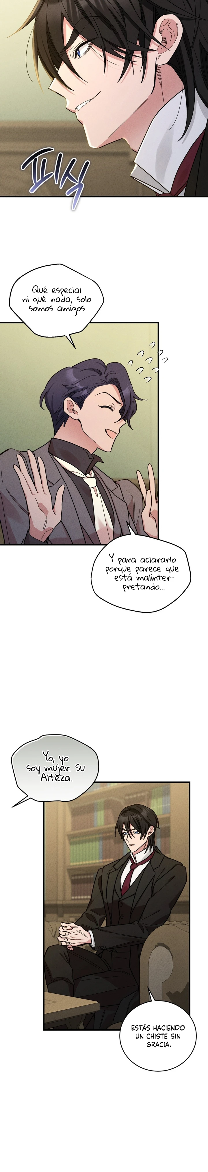Historia en la biblioteca Capitulo 25 página 13