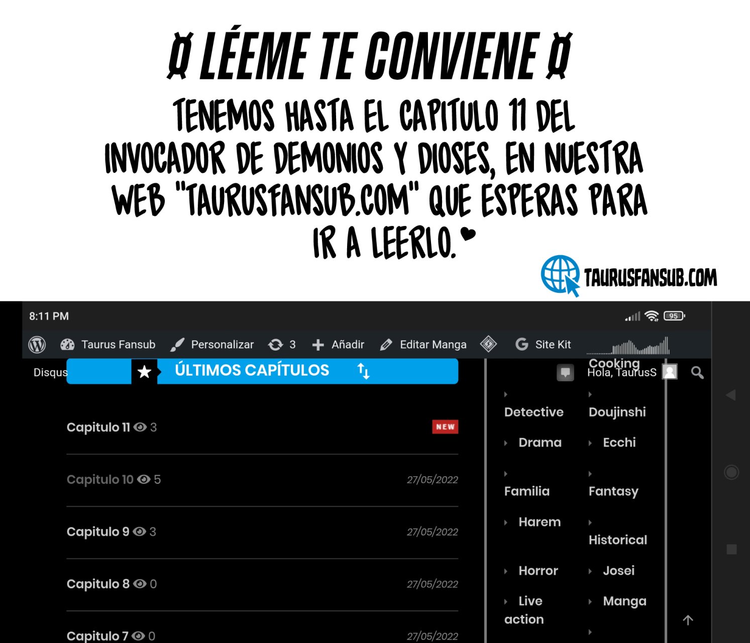 El Invocador de Demonios y Dioses Capitulo 10 página 12