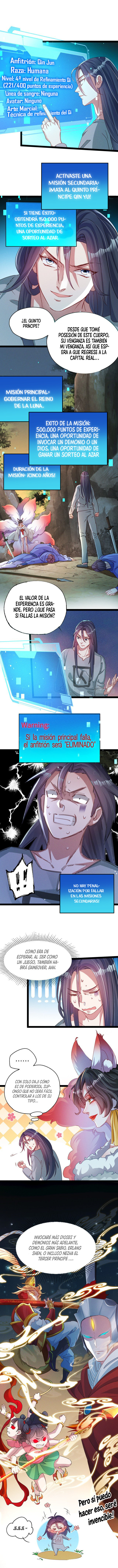 El Invocador de Demonios y Dioses Capitulo 2 página 3