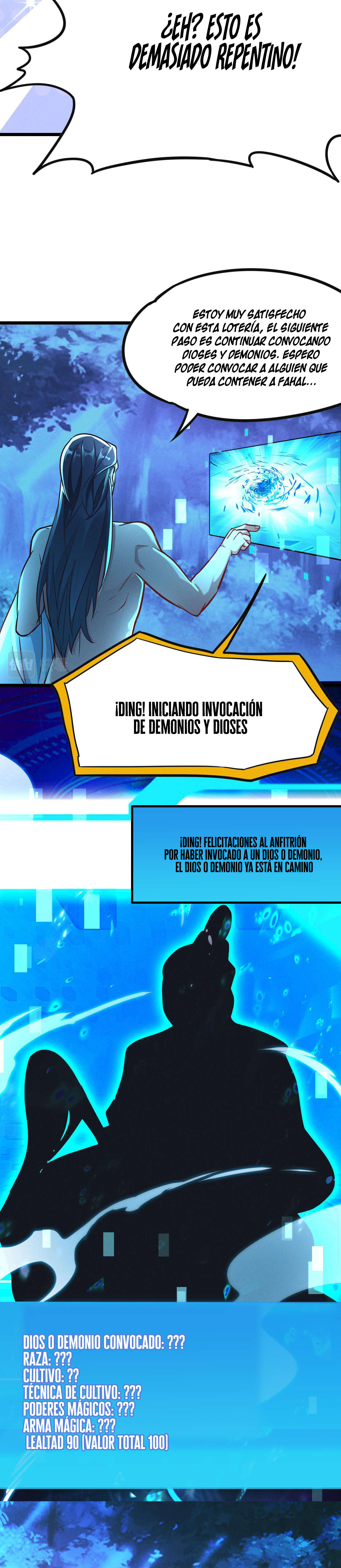 El Invocador de Demonios y Dioses Capitulo 26 página 17