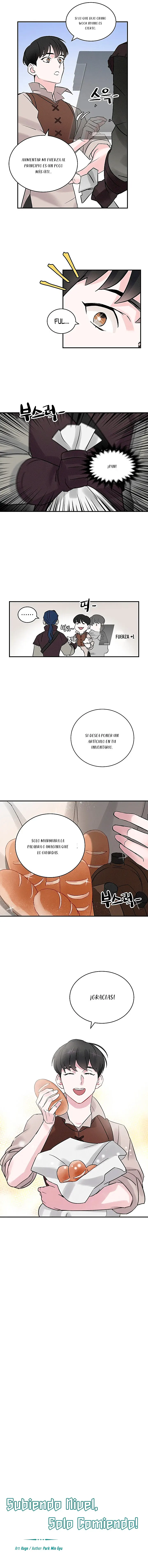 Subo de nivel comiendo! Capitulo 4 página 3