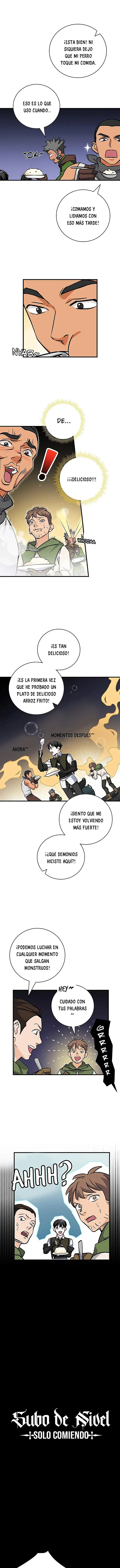 Subo de nivel comiendo! Capitulo 40 página 4