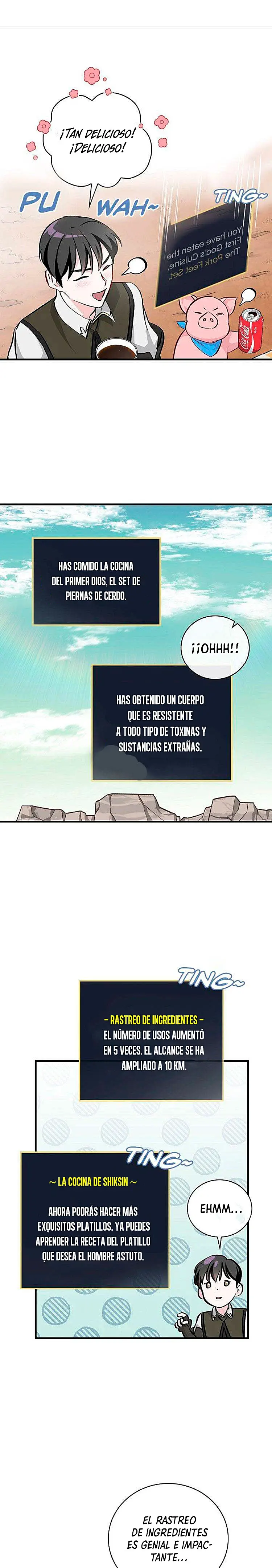 Subo de nivel comiendo! Capitulo 56 página 11