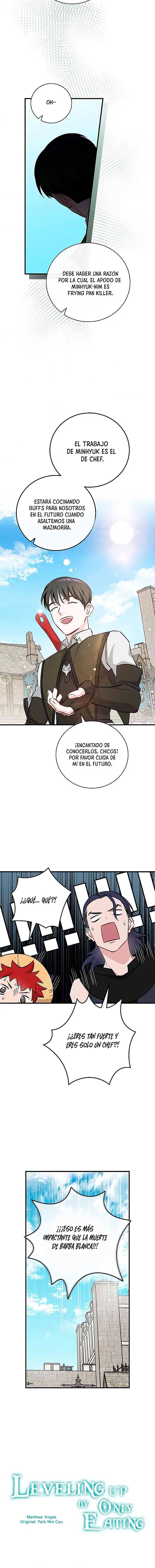 Subo de nivel comiendo! Capitulo 63 página 16