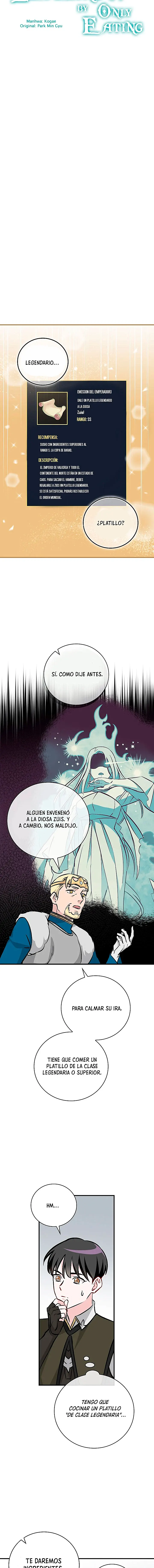 Subo de nivel comiendo! Capitulo 65 página 3