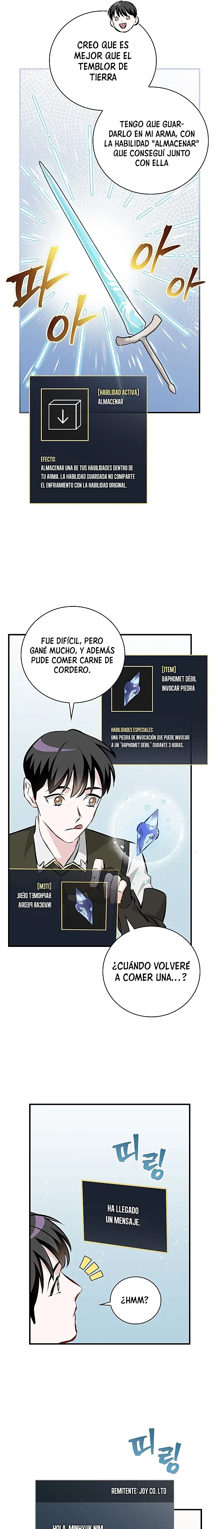 Subo de nivel comiendo! Capitulo 89 página 5