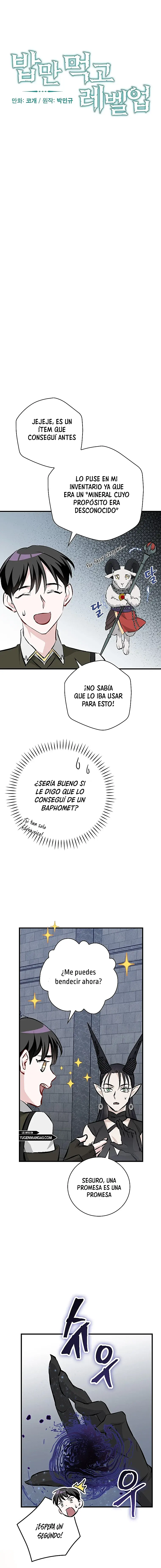 Subo de nivel comiendo! Capitulo 92 página 3