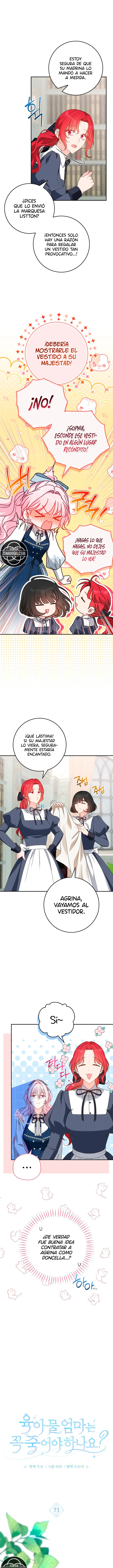 ¿Por qué las madres siempre tienen que morir en las historias de crianza? Capitulo 73 página 8