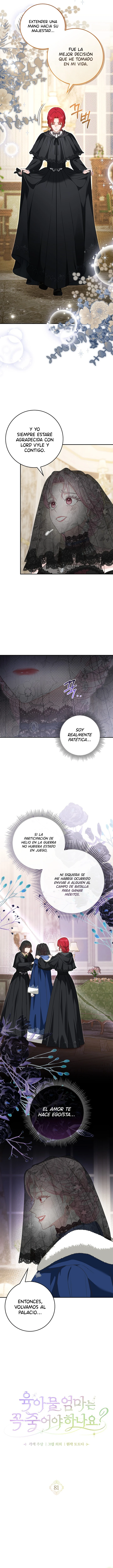 ¿Por qué las madres siempre tienen que morir en las historias de crianza? Capitulo 81 página 6