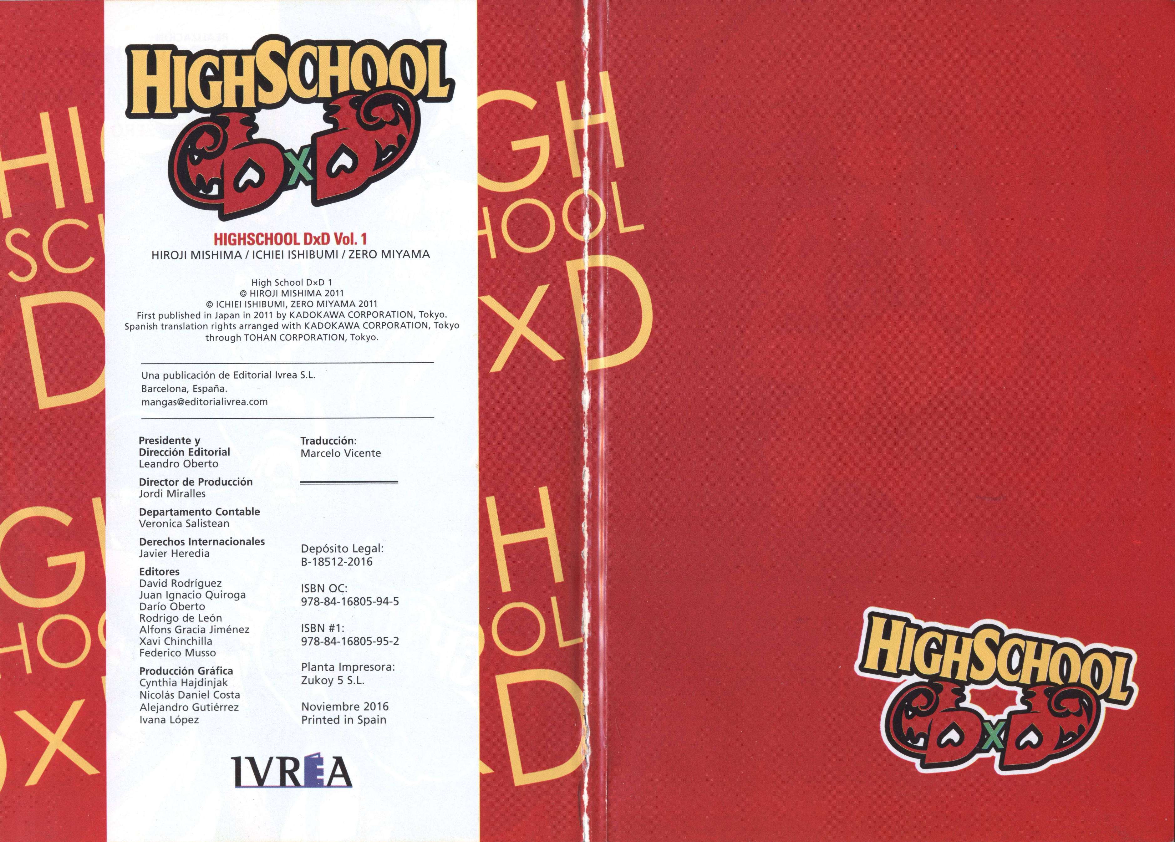 High School D×D Capitulo 1 página 4