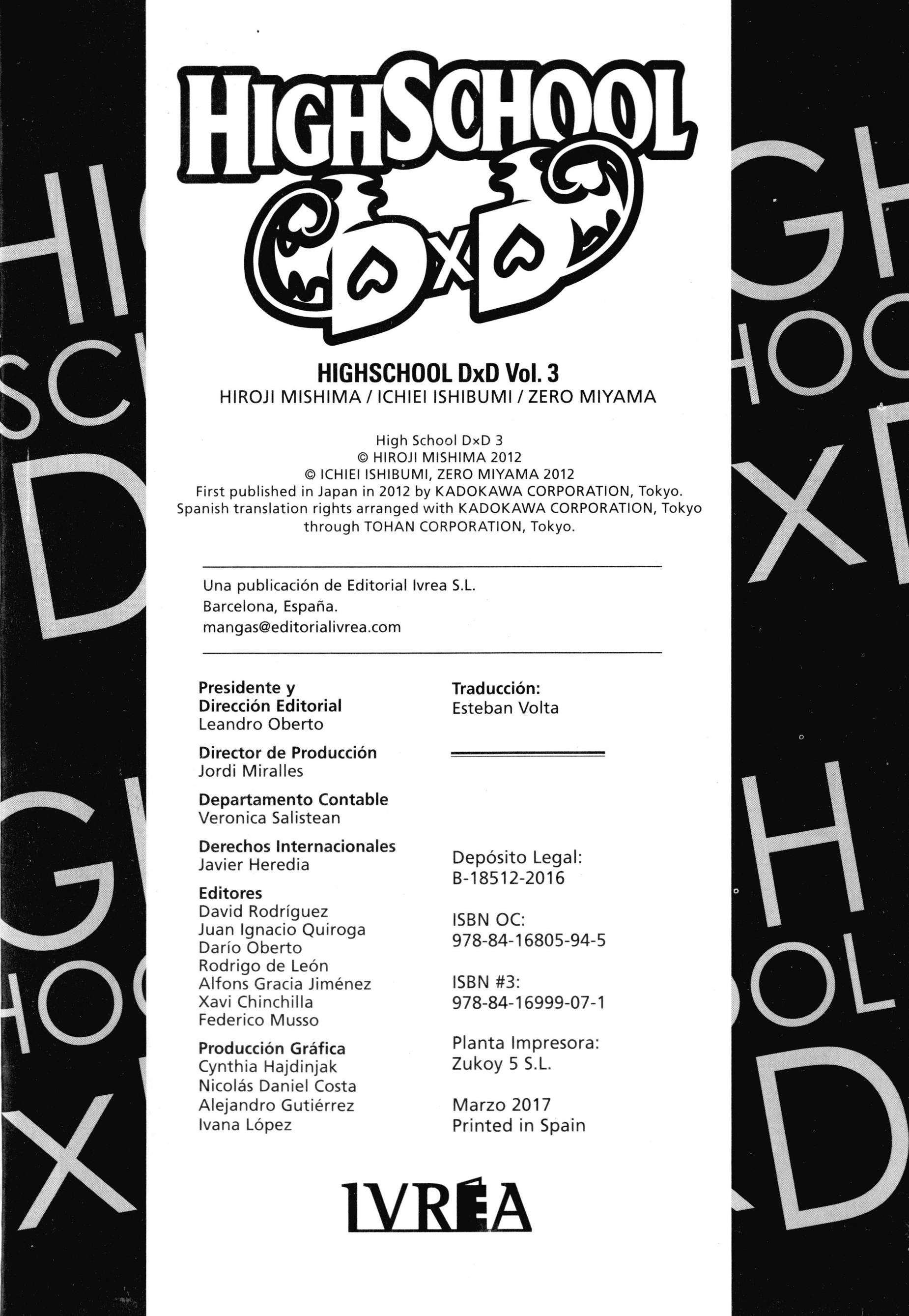 High School D×D Capitulo 16.5 página 6