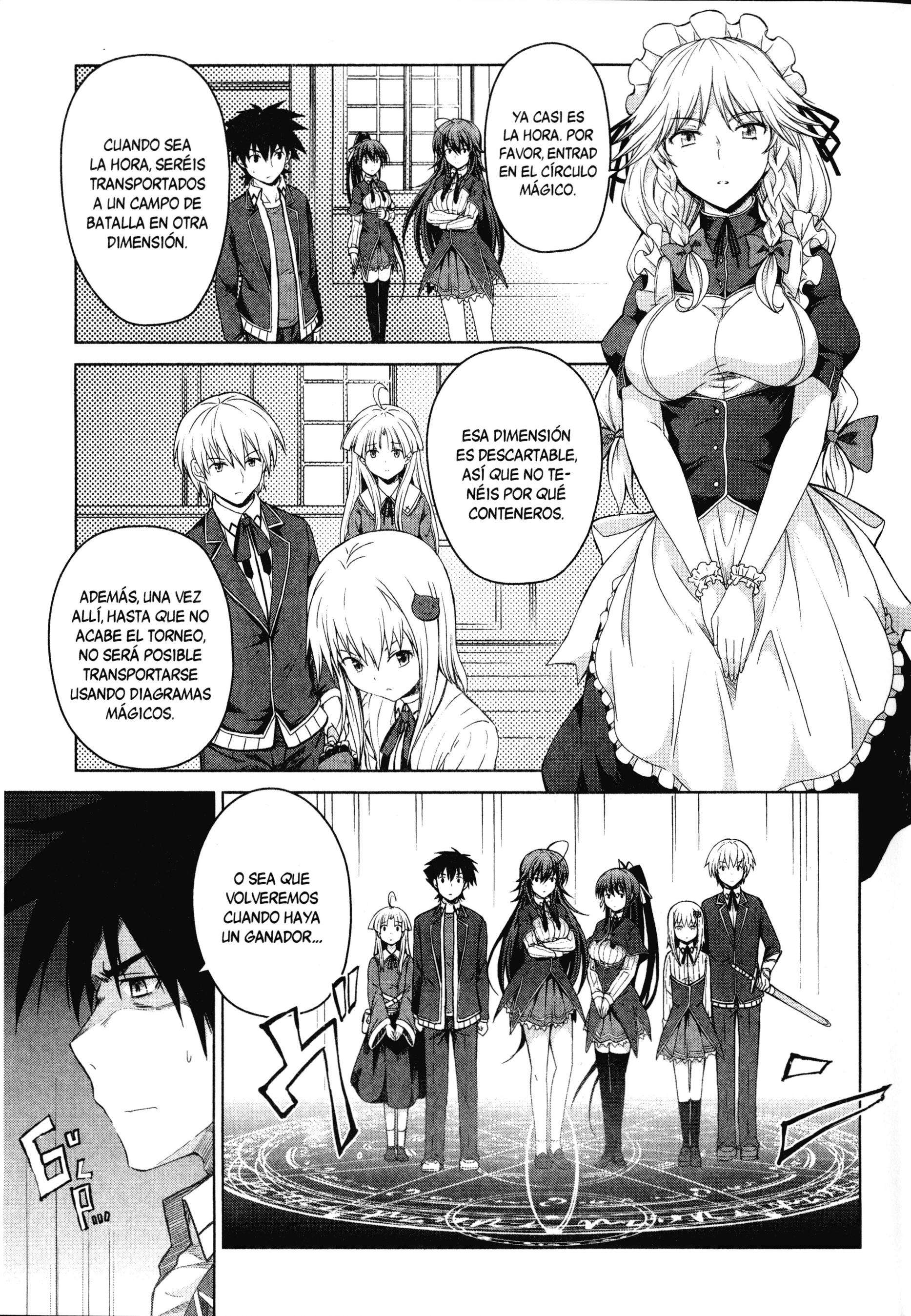 High School D×D Capitulo 17 página 15
