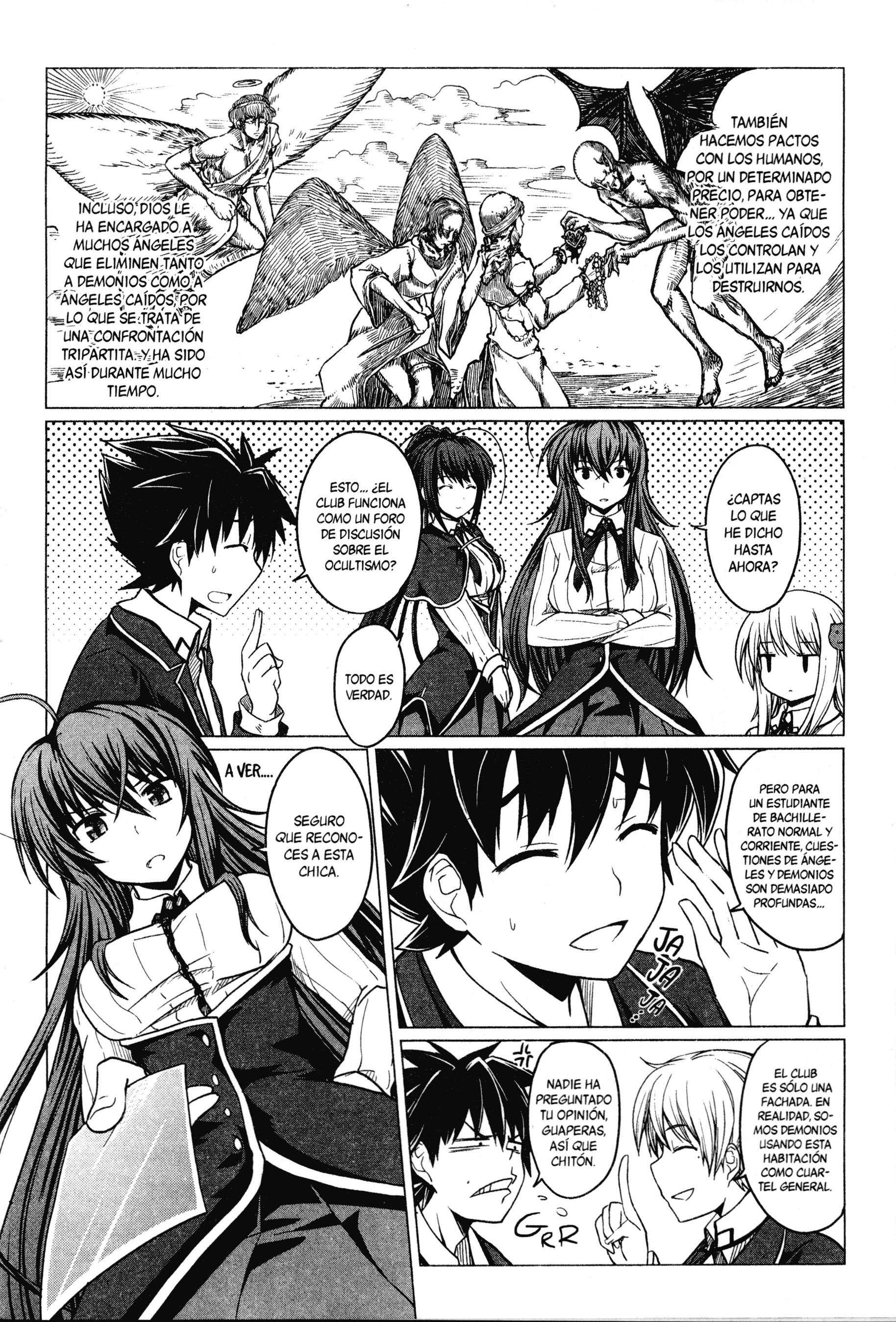 High School D×D Capitulo 2 página 14