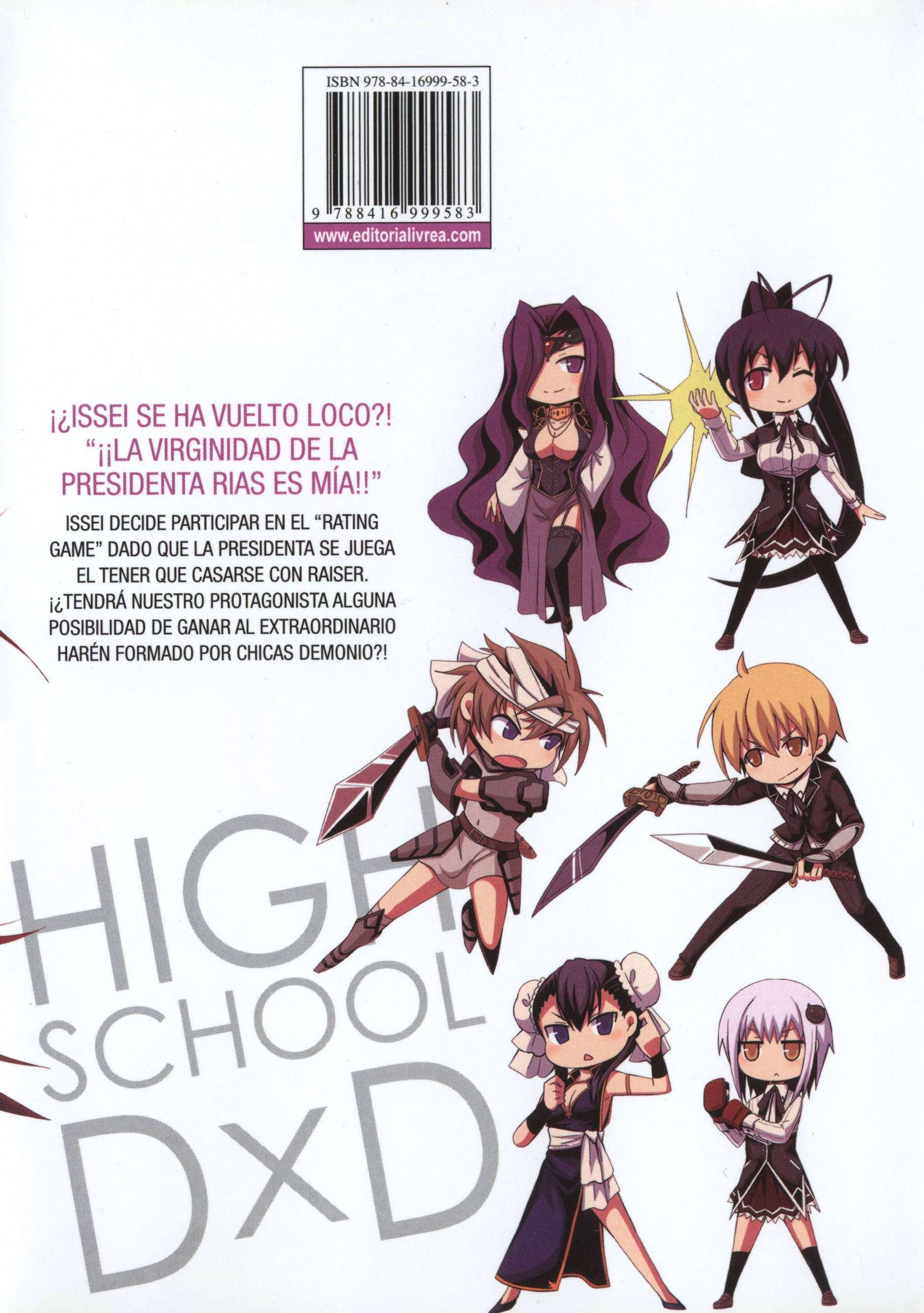 High School D×D Capitulo 22.5 página 8