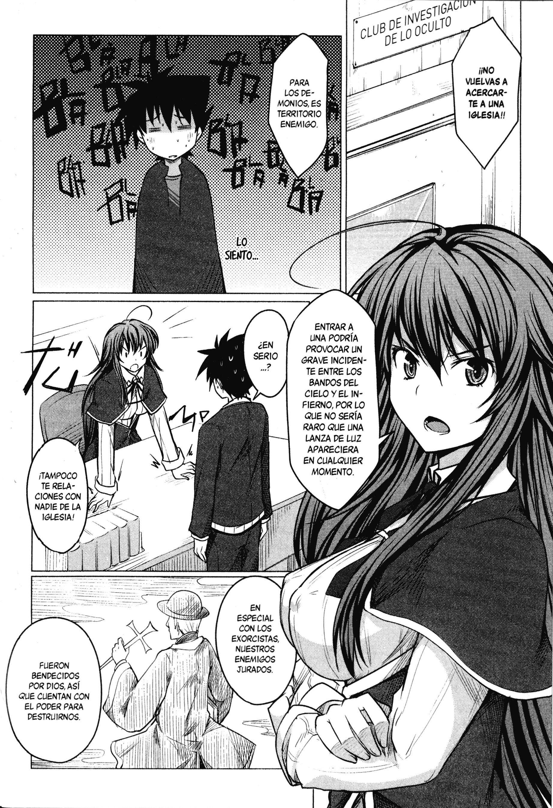 High School D×D Capitulo 3 página 14