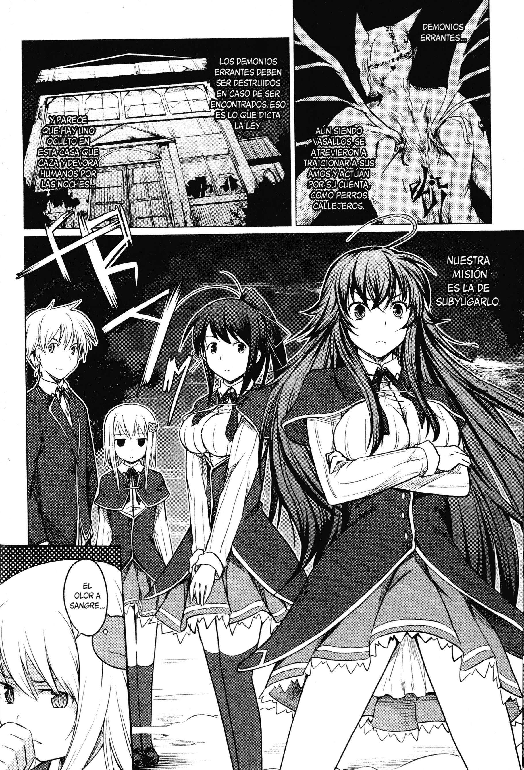 High School D×D Capitulo 3 página 16