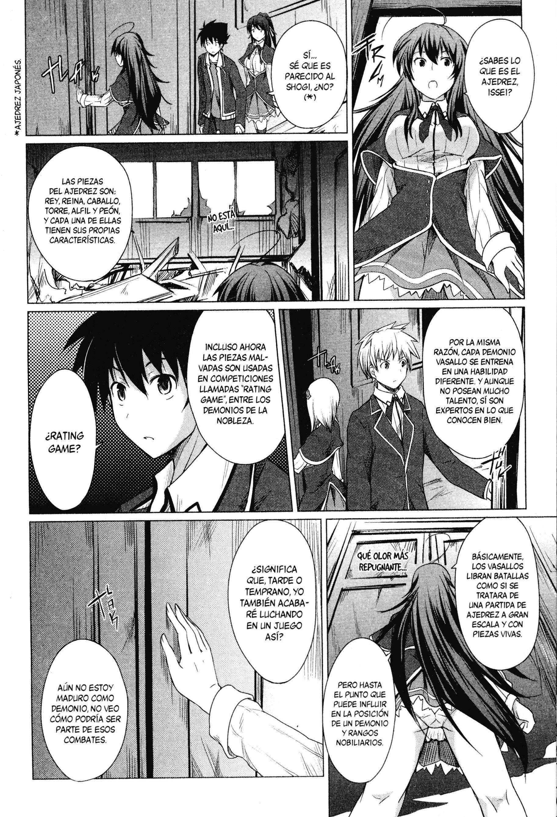 High School D×D Capitulo 3 página 18