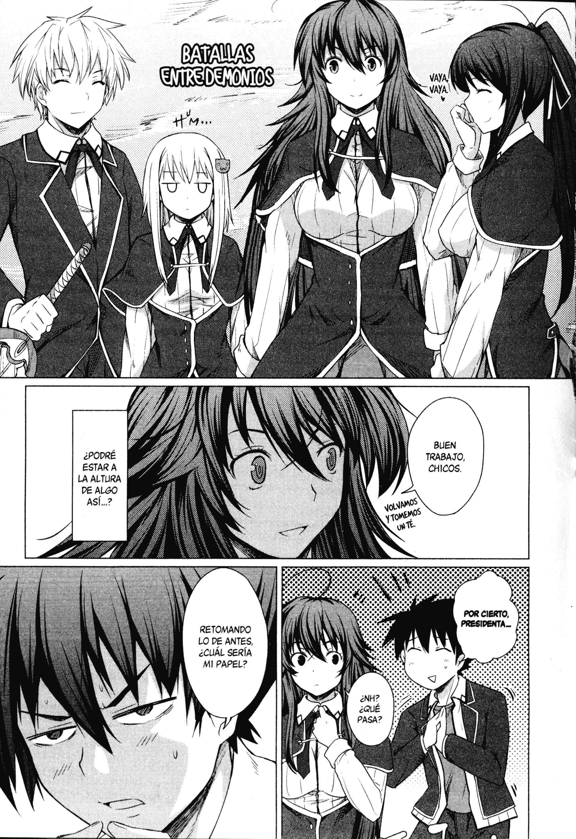 High School D×D Capitulo 3 página 35