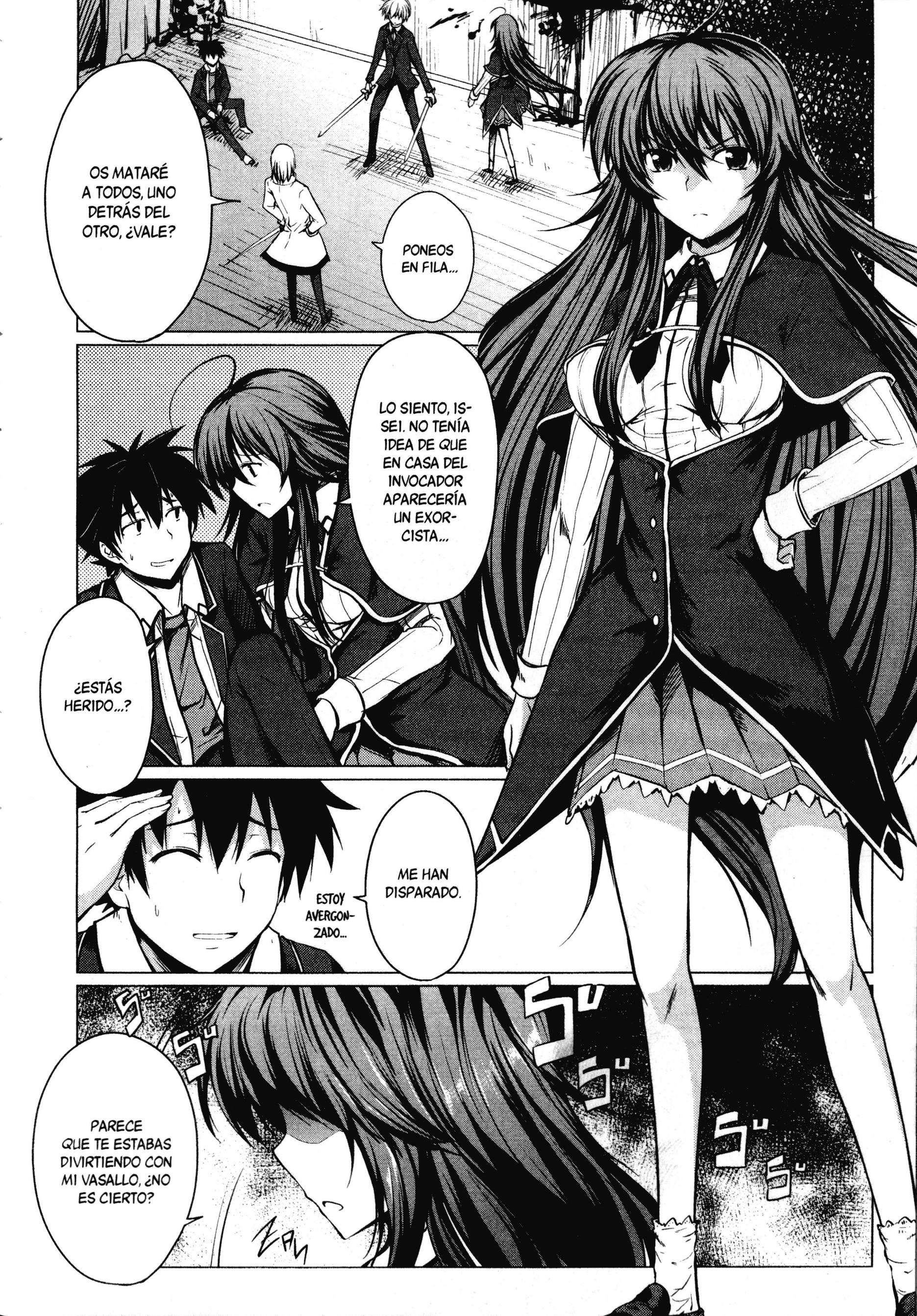 High School D×D Capitulo 4 página 32