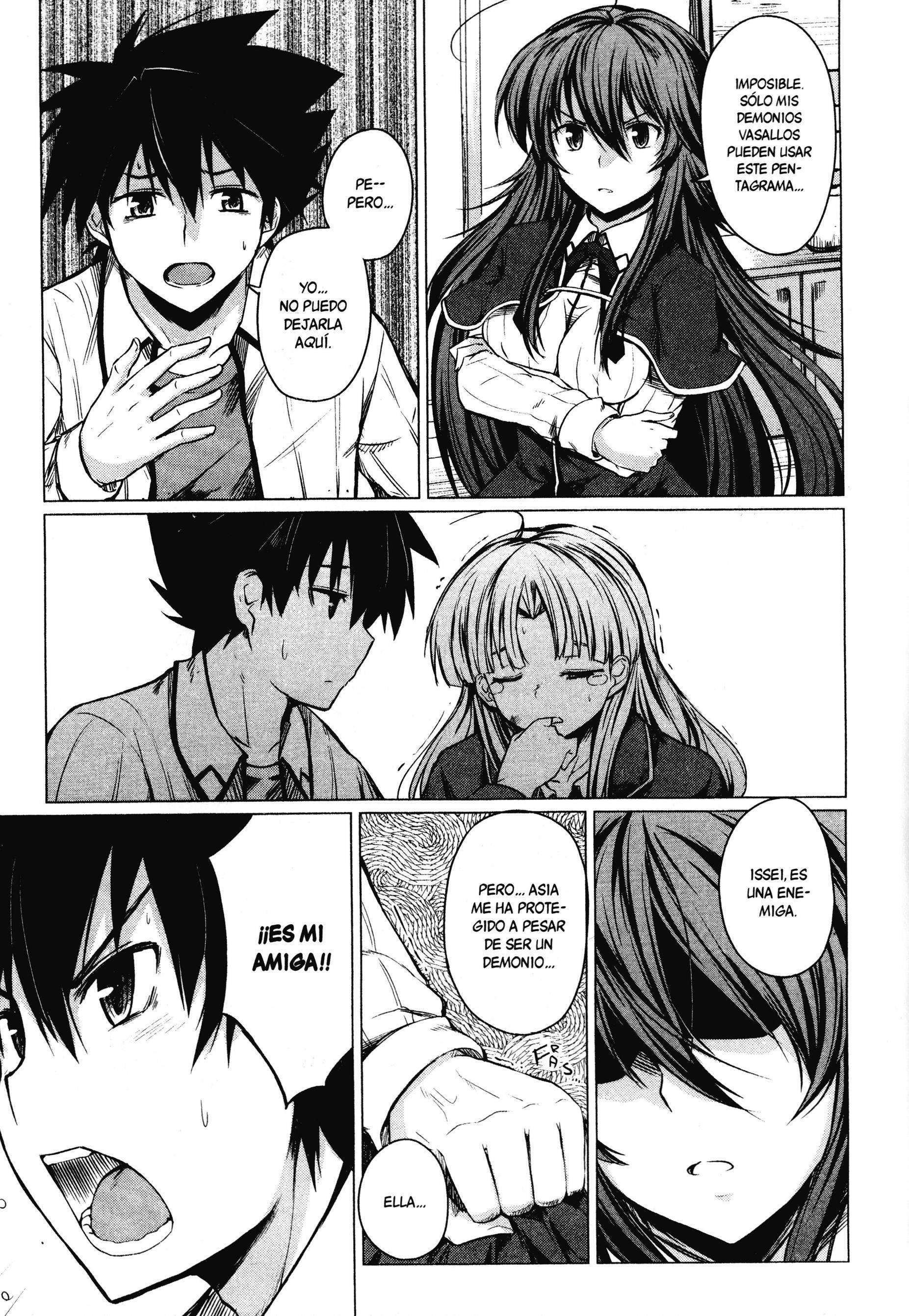 High School D×D Capitulo 4 página 35