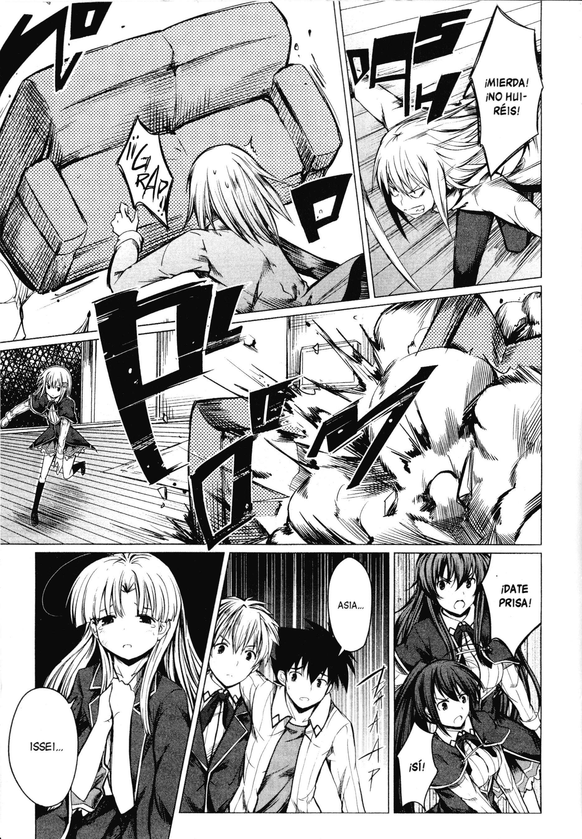 High School D×D Capitulo 4 página 37