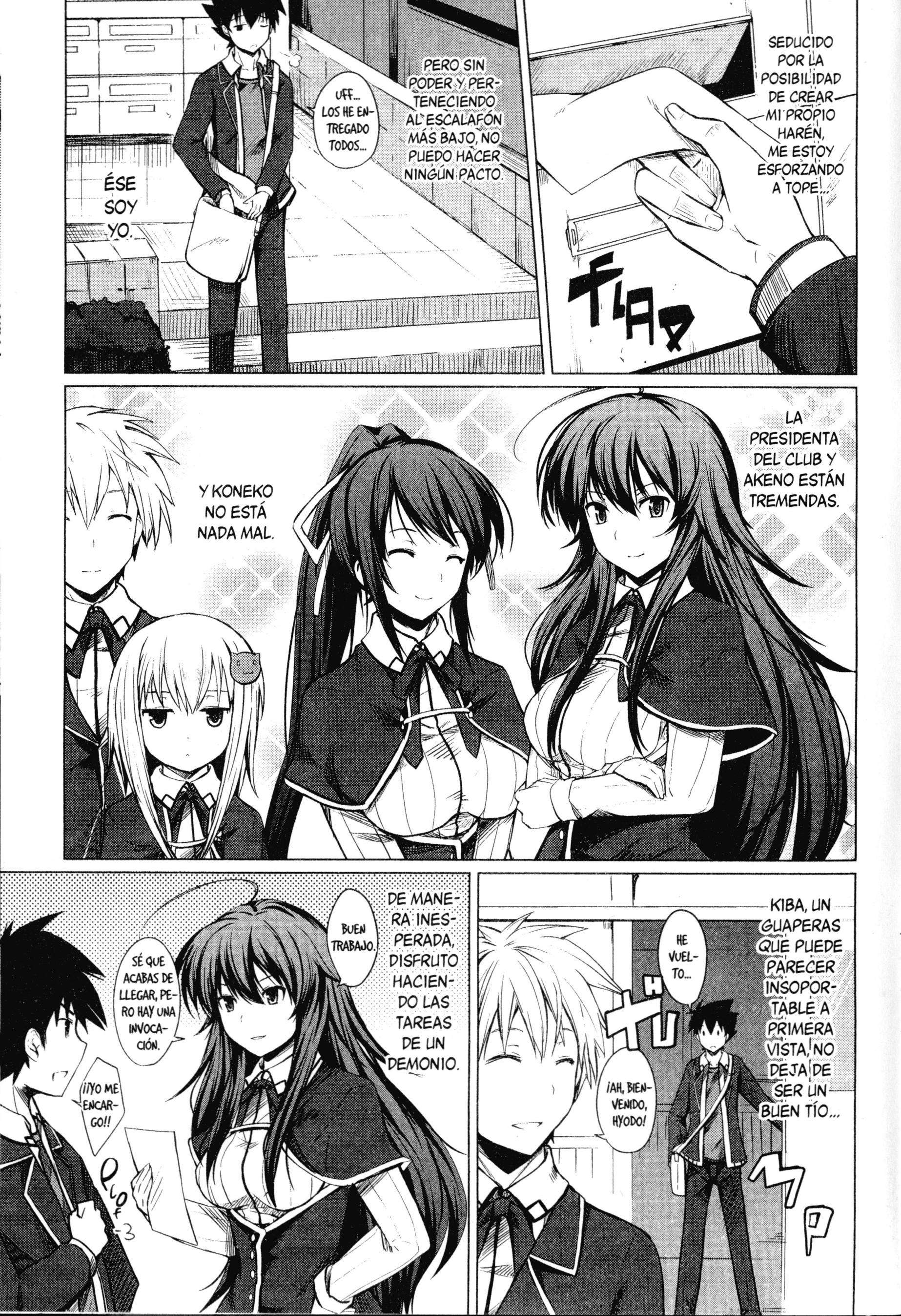 High School D×D Capitulo 4 página 9