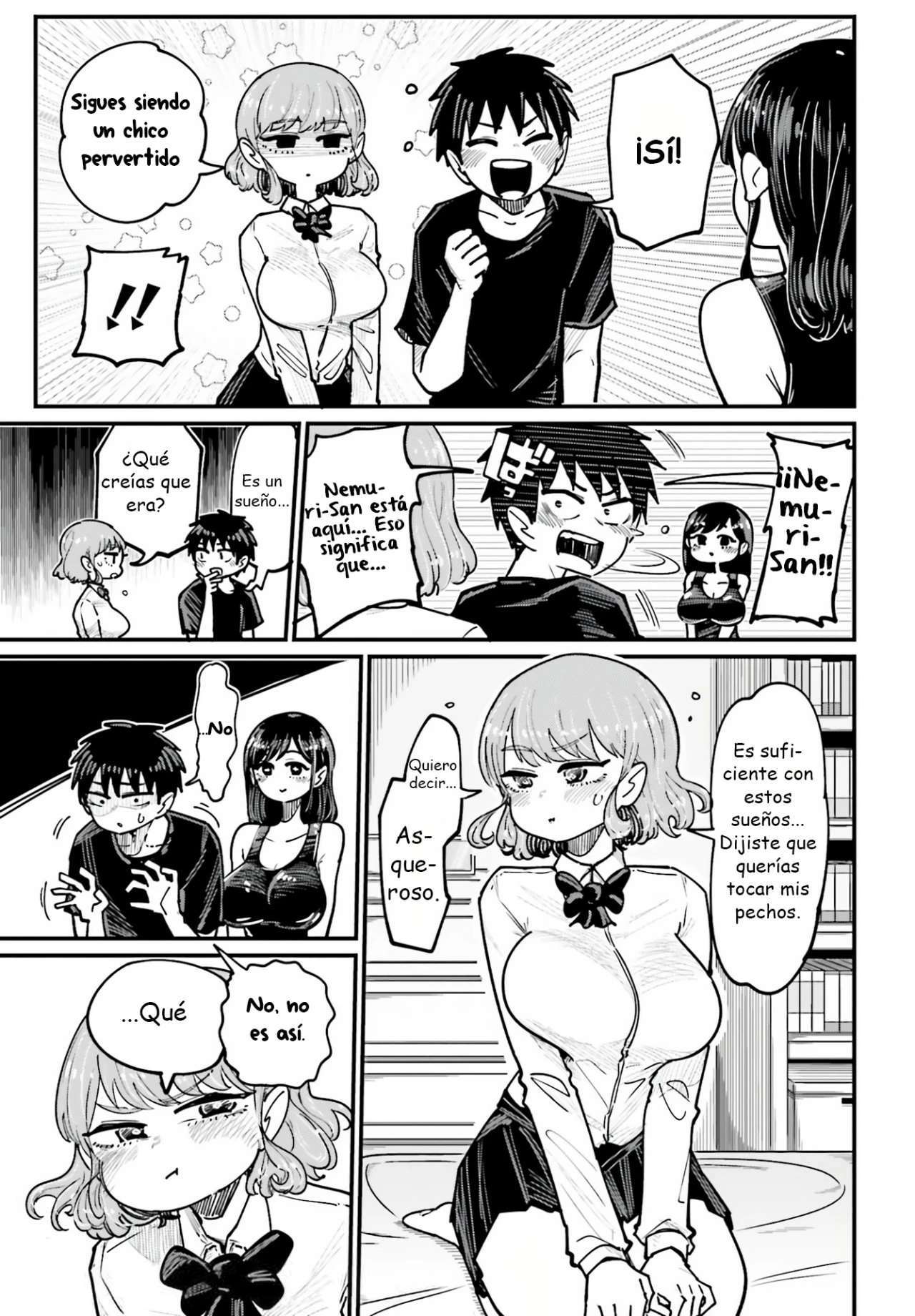 MUSUBIME NEMURI WA SHITE KURENAKUMO NAI Capitulo 3 página 5