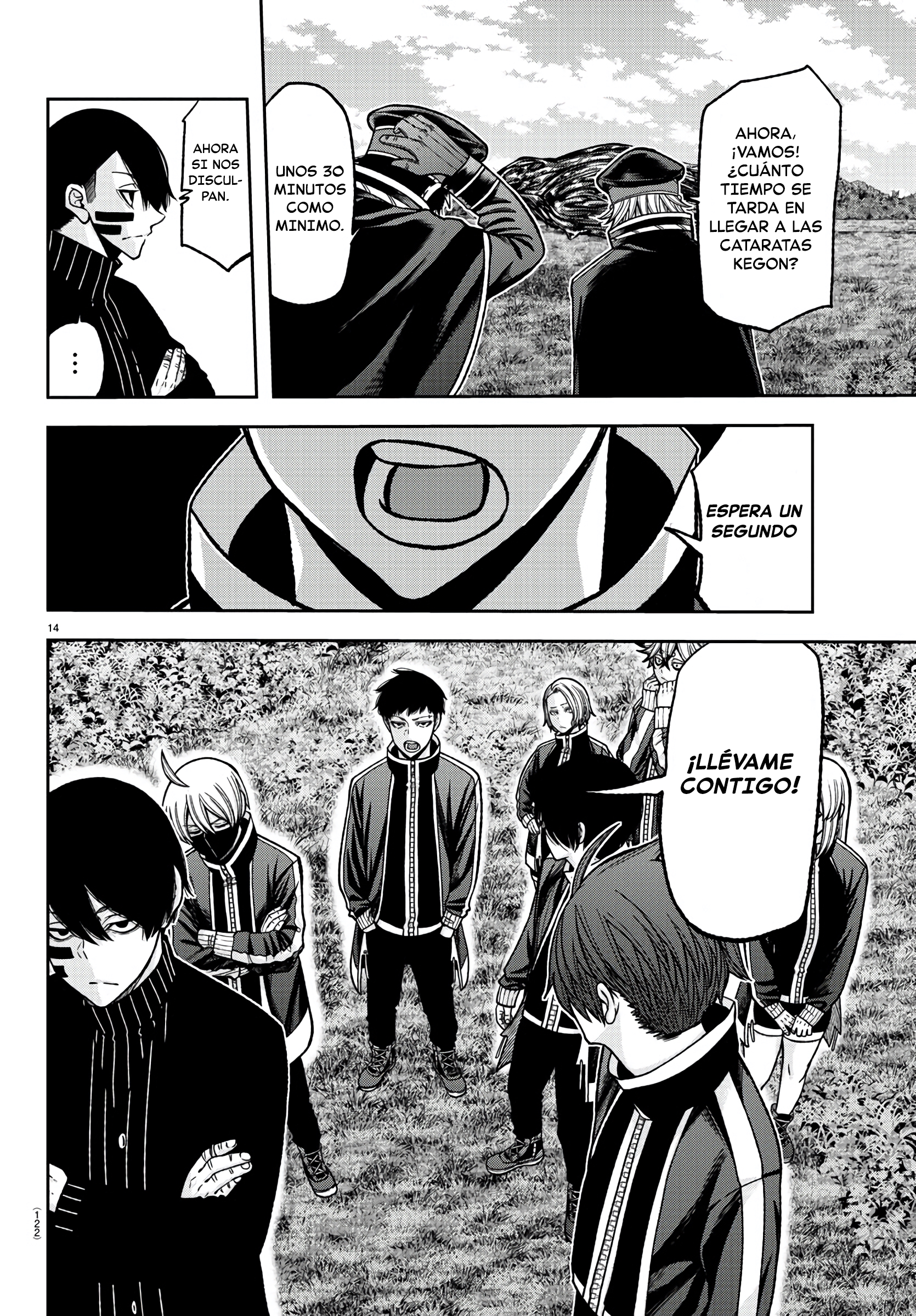 Tougen Anki Capitulo 91: El encuentro de shiki con hayate. página 15