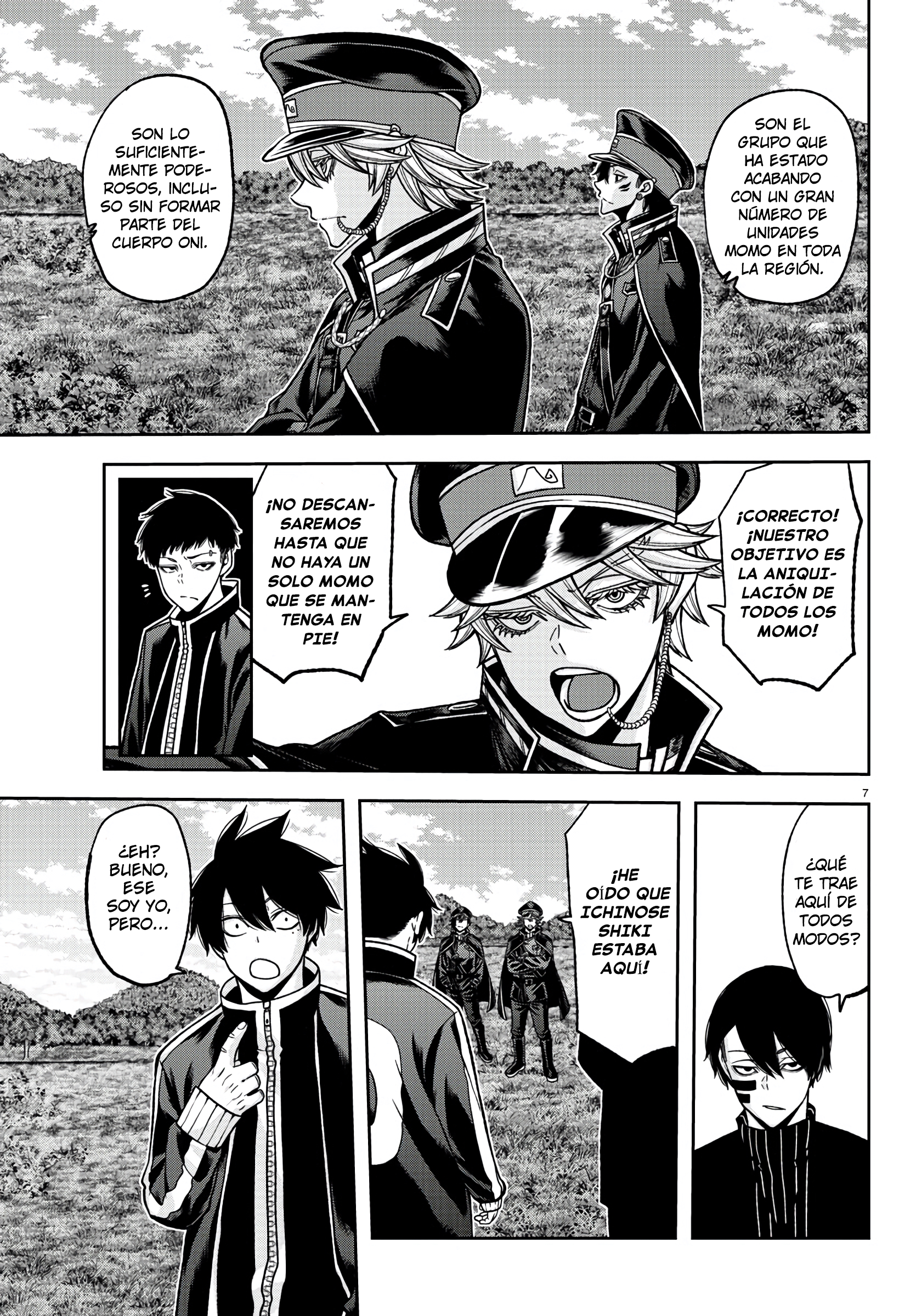 Tougen Anki Capitulo 91: El encuentro de shiki con hayate. página 8