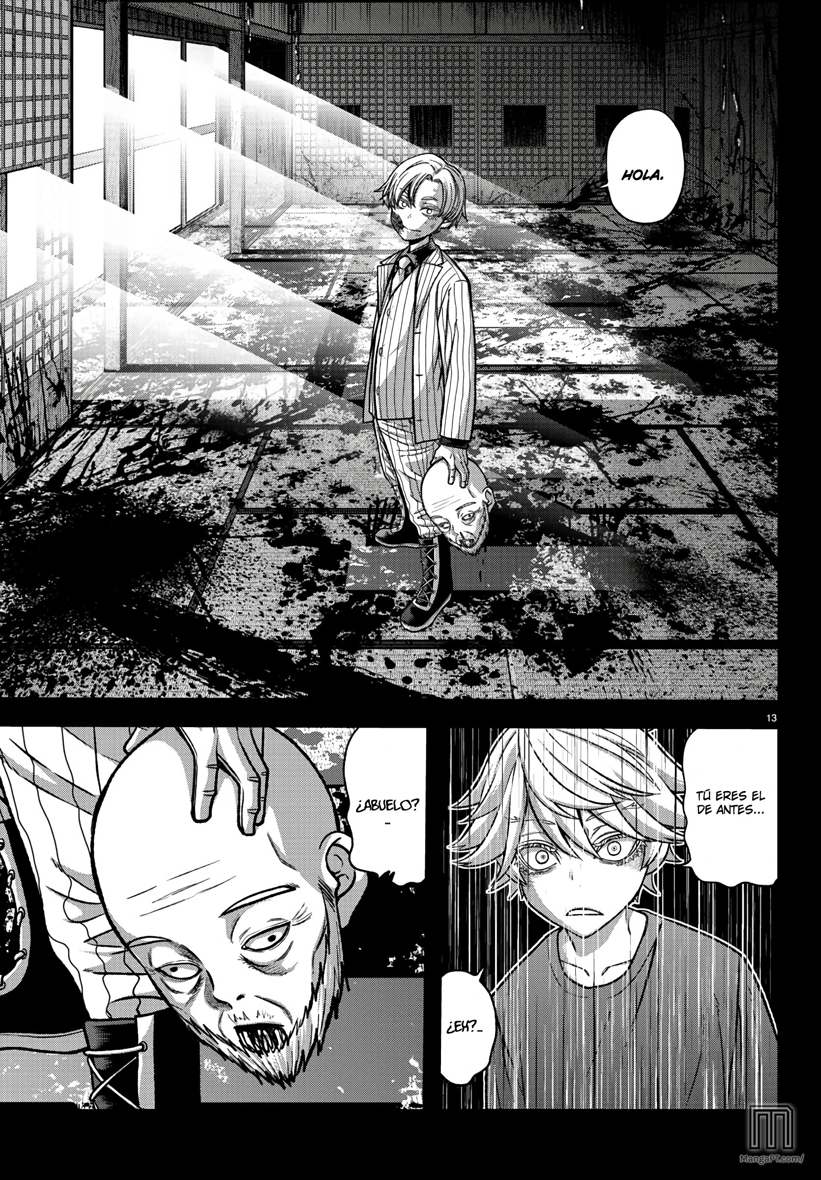 Tougen Anki Capitulo 98: La decisión de todoroki página 14