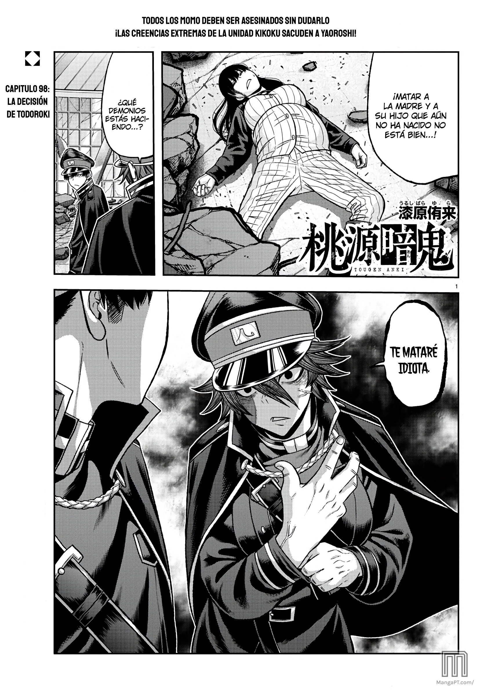 Tougen Anki Capitulo 98: La decisión de todoroki página 2