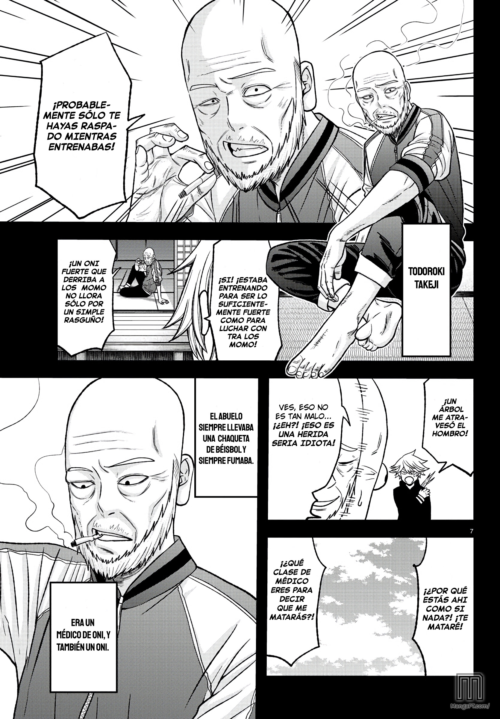 Tougen Anki Capitulo 98: La decisión de todoroki página 8