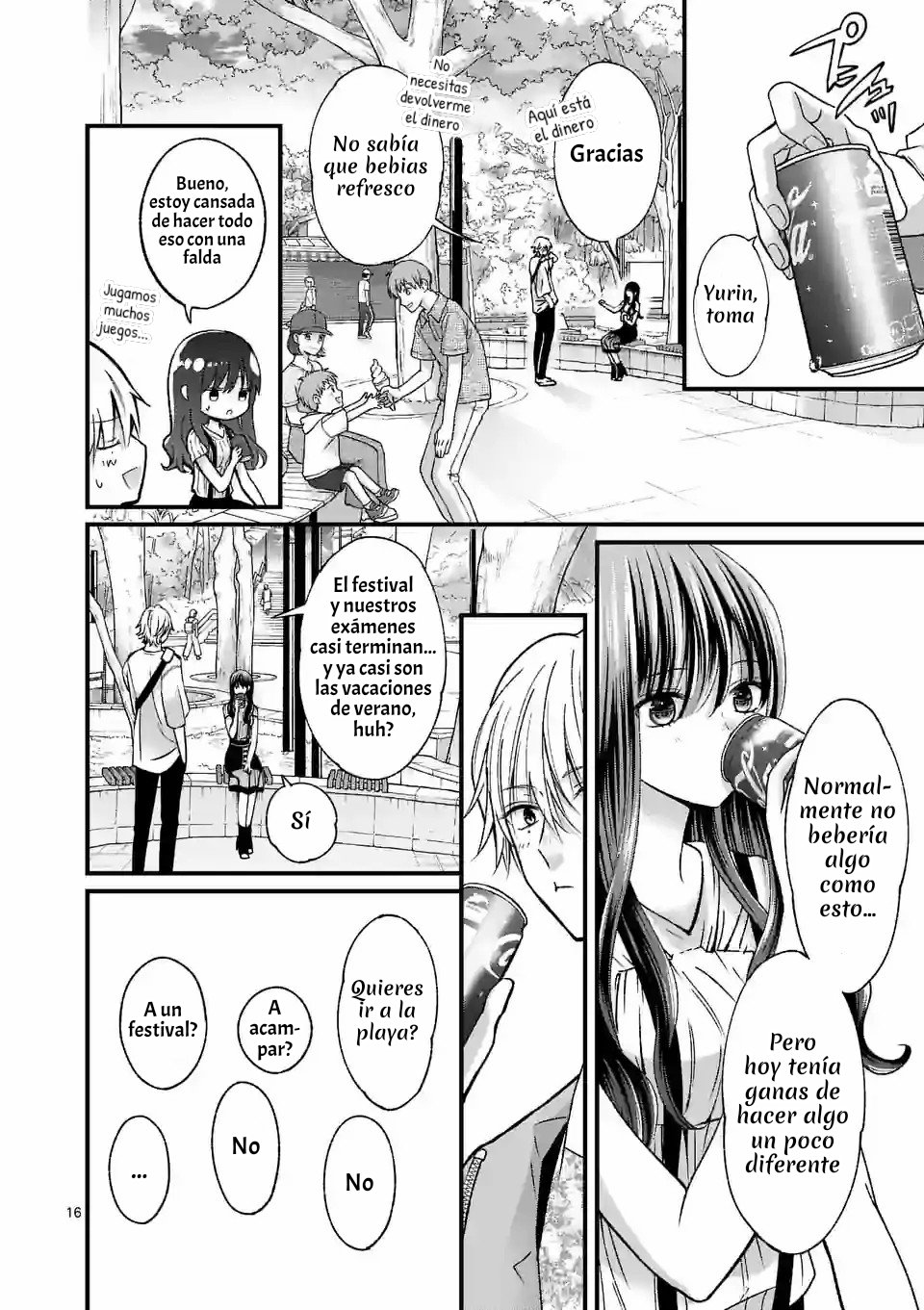 Tsurenai Kanojo no Hitorijime Capitulo 14 página 17