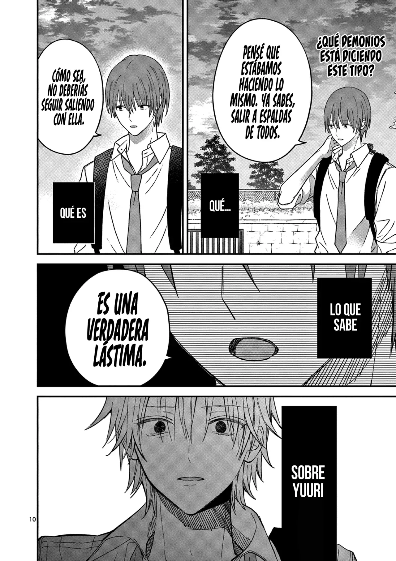 Tsurenai Kanojo no Hitorijime Capitulo 28: Un Rayo Salido de la Nada. página 13