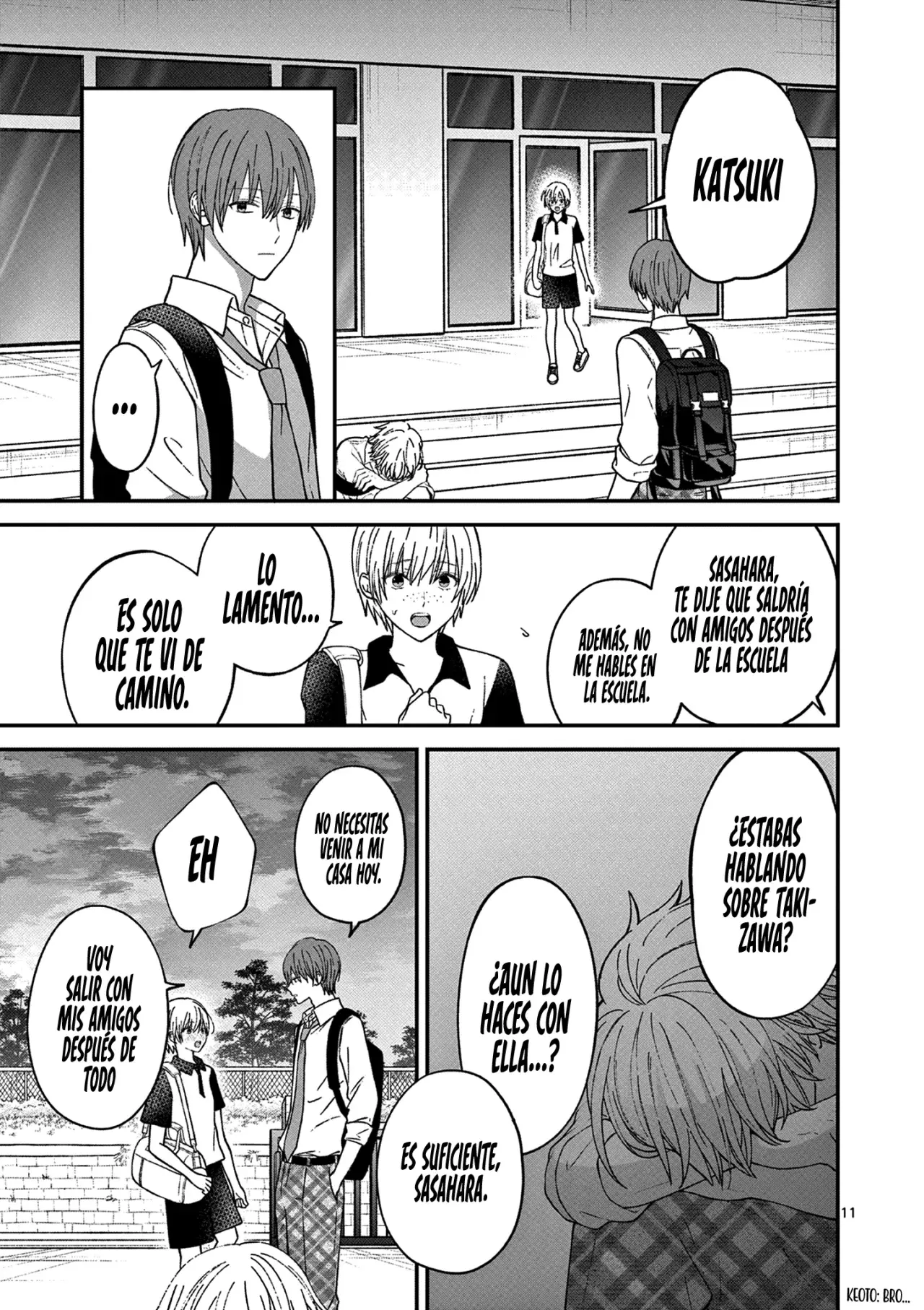 Tsurenai Kanojo no Hitorijime Capitulo 28: Un Rayo Salido de la Nada. página 14