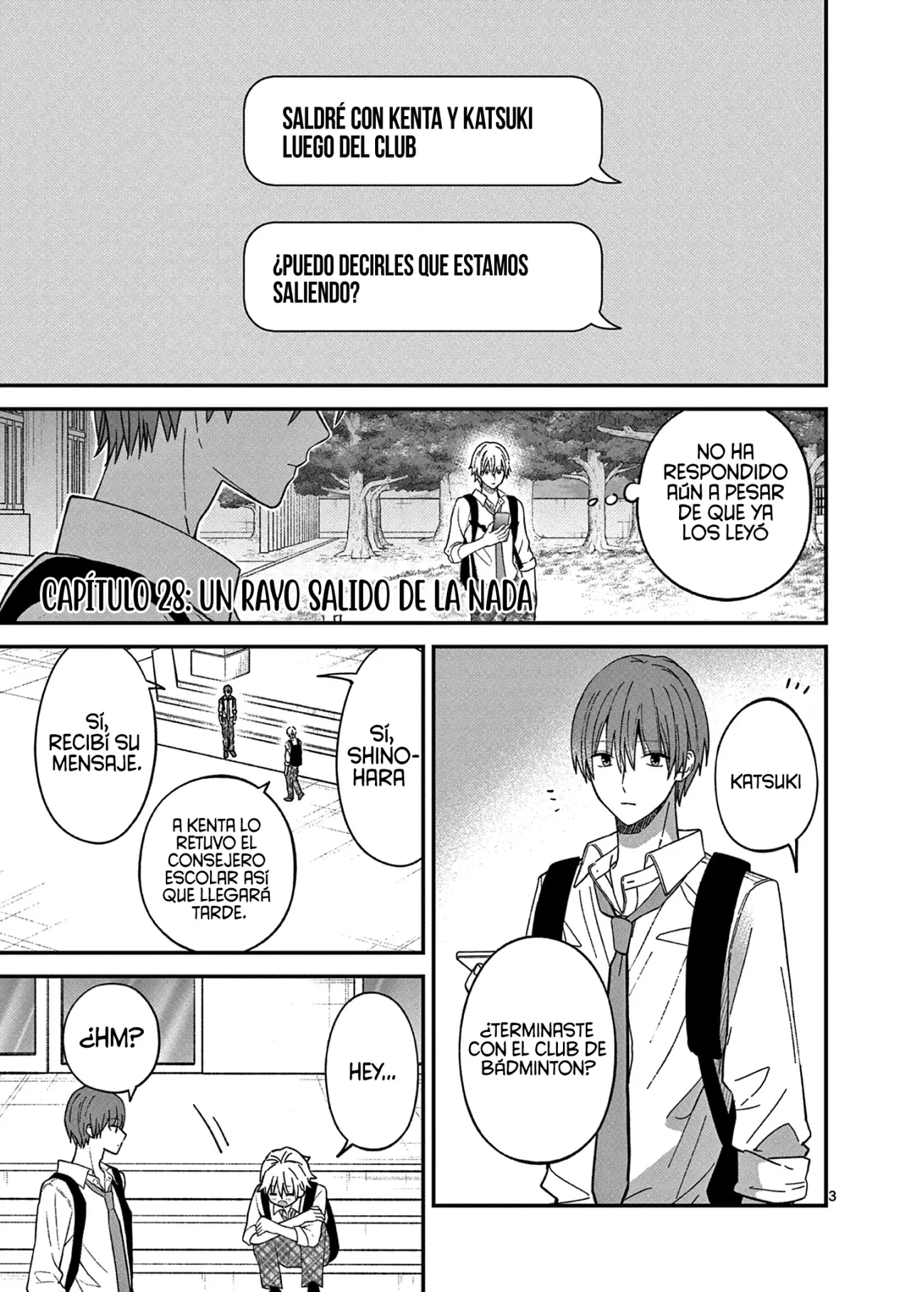 Tsurenai Kanojo no Hitorijime Capitulo 28: Un Rayo Salido de la Nada. página 6