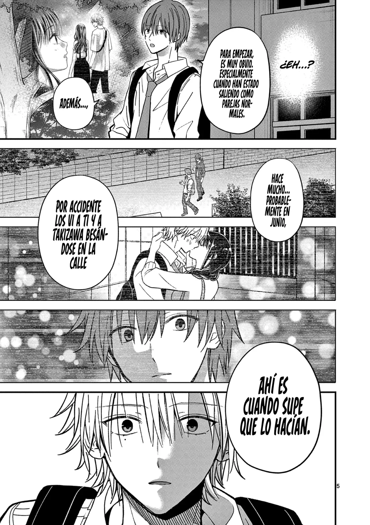 Tsurenai Kanojo no Hitorijime Capitulo 28: Un Rayo Salido de la Nada. página 8