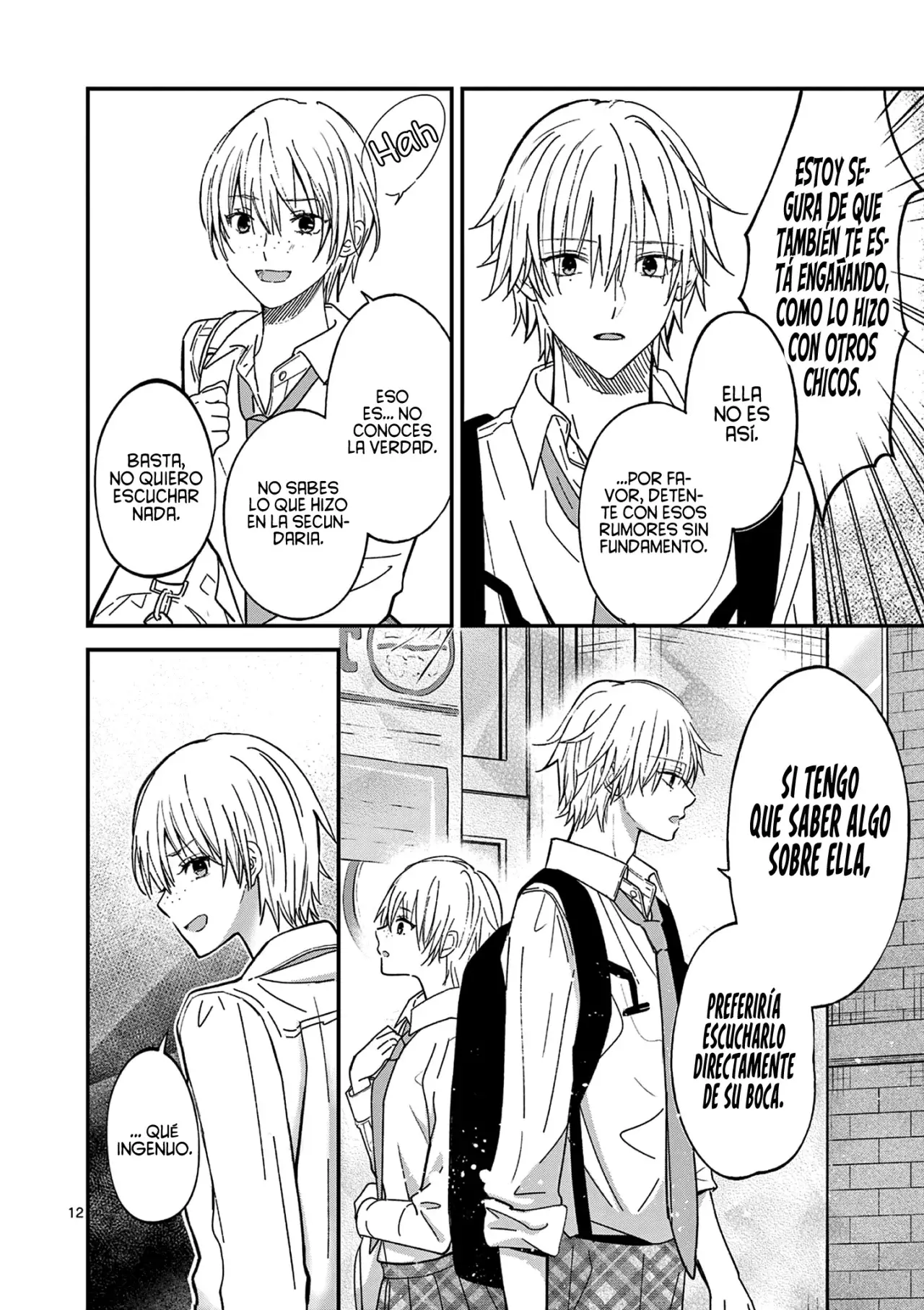 Tsurenai Kanojo no Hitorijime Capitulo 30: Divulgación de Cobardía. página 15