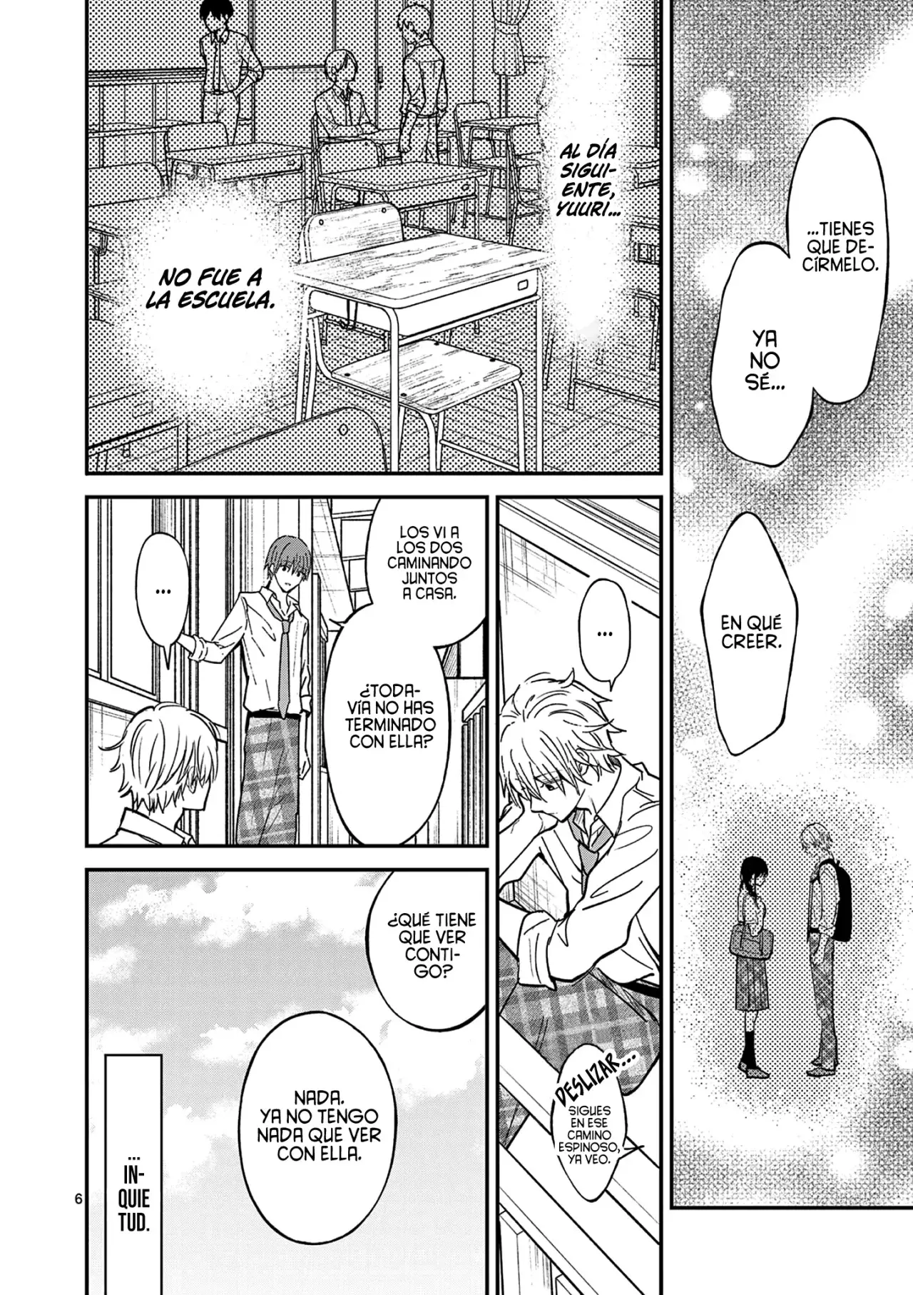 Tsurenai Kanojo no Hitorijime Capitulo 30: Divulgación de Cobardía. página 9