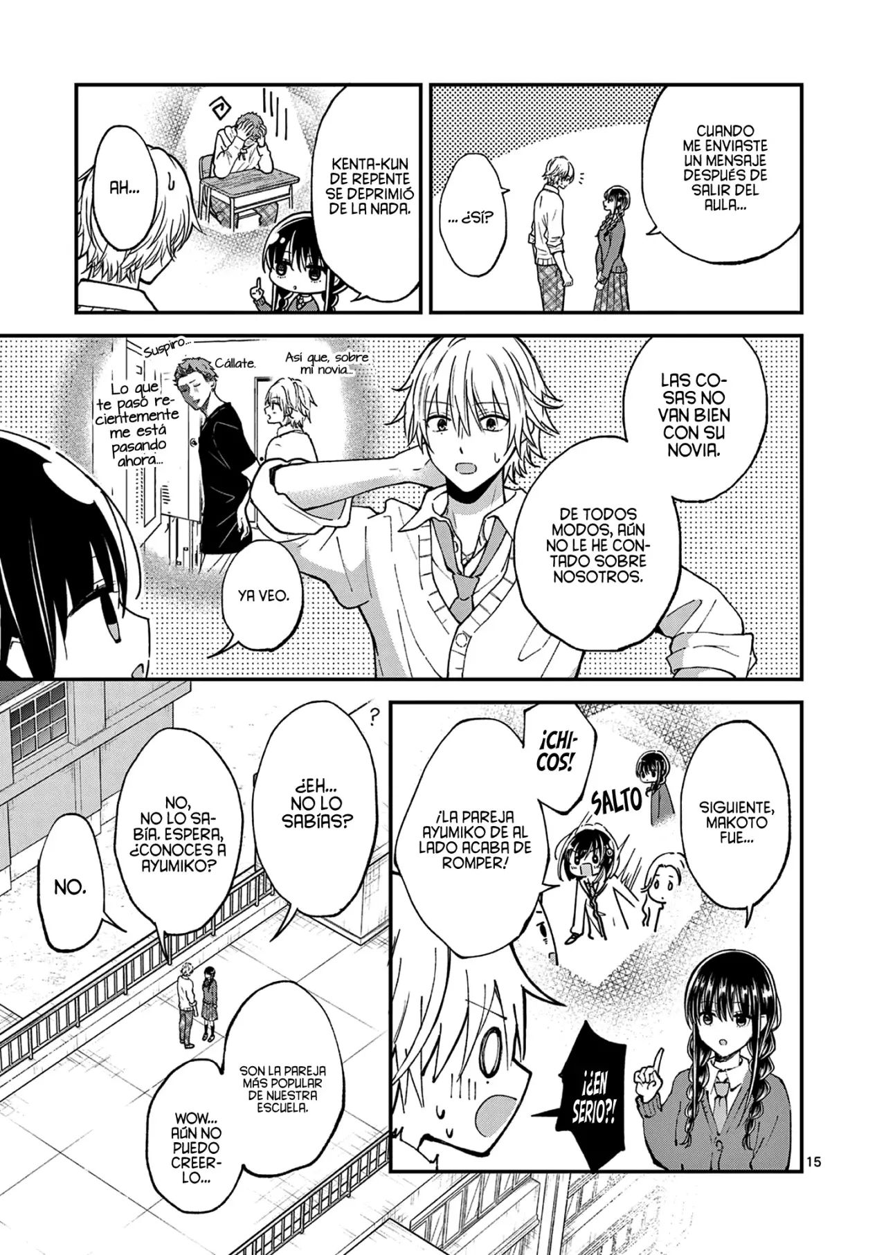 Tsurenai Kanojo no Hitorijime Capitulo 35: Inquietud y Clima Otoñal. página 17