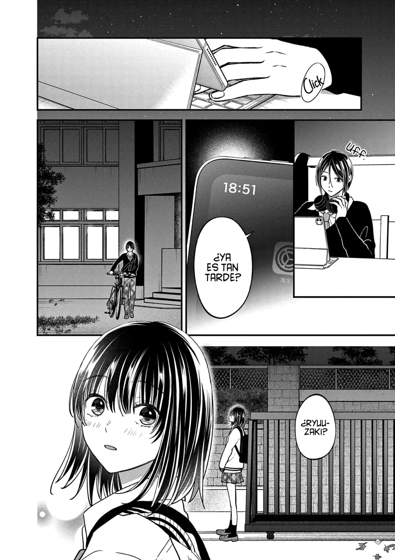Tsurenai Kanojo no Hitorijime Capitulo 44: No hay Vuelta atras página 16